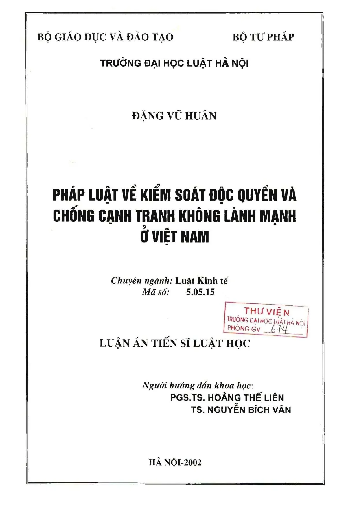 Pháp luật về kiểm soát độc quyền và chống cạnh tranh tại Việt Nam