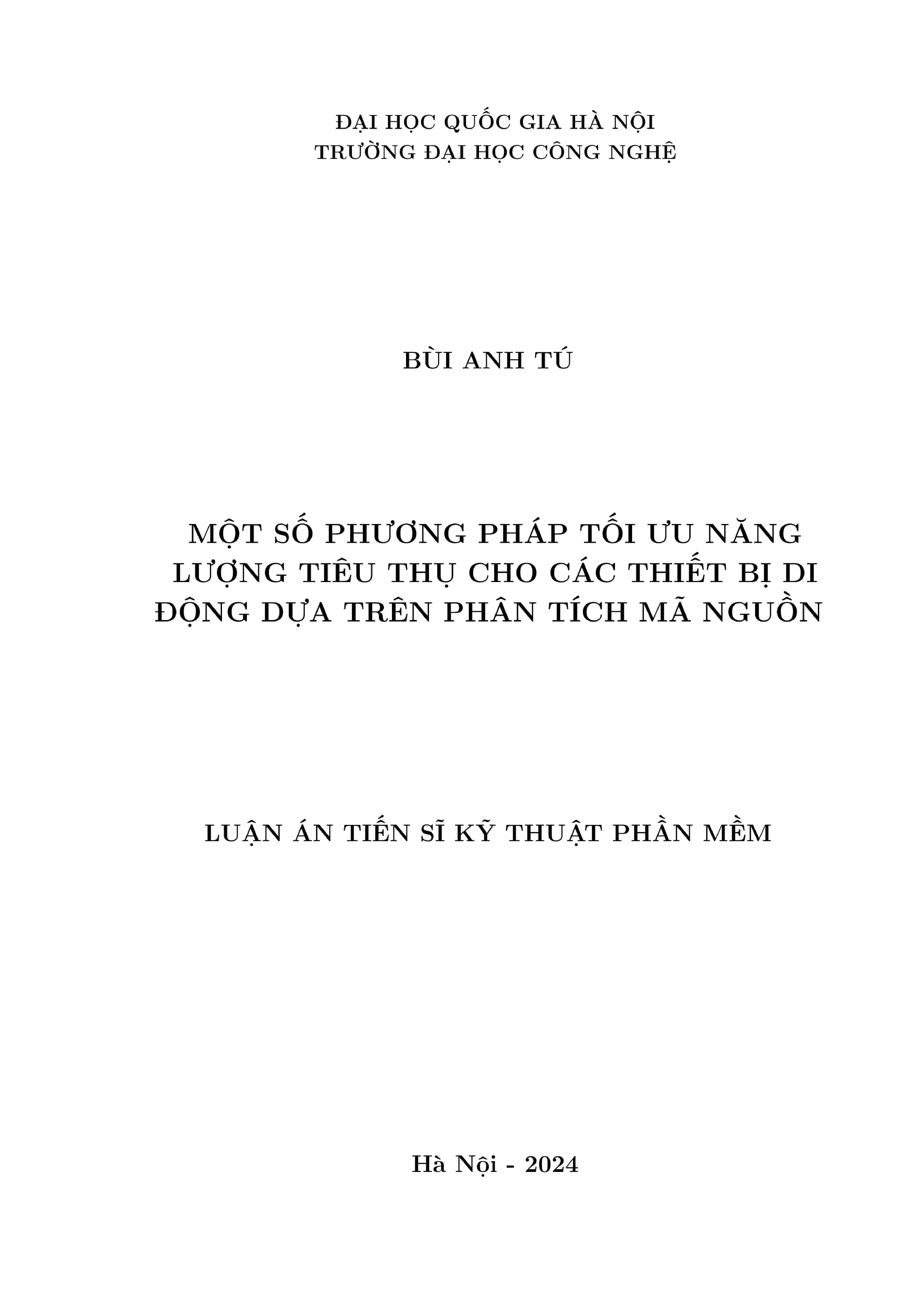 Tối ưu năng lượng cho thiết bị di động qua mã nguồn