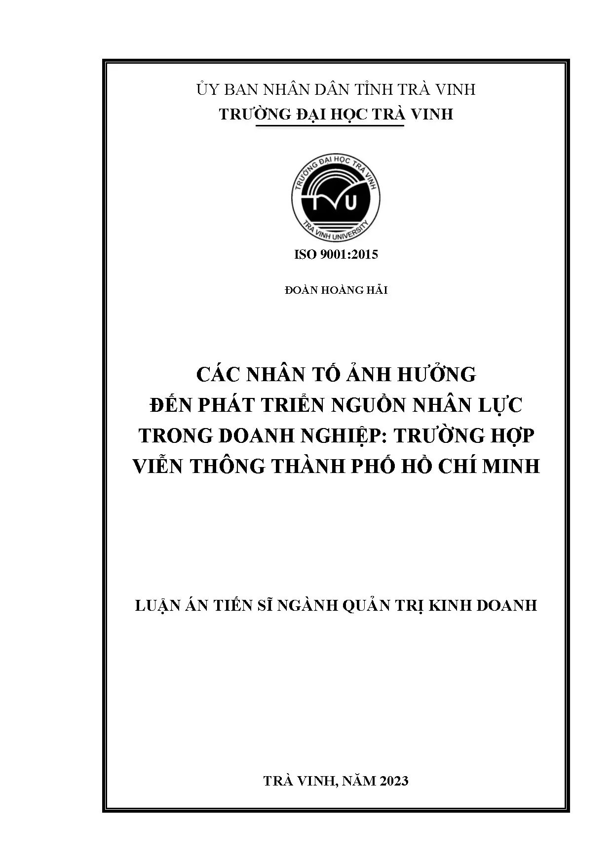 Các nhân tố ảnh hưởng đến phát triển nguồn nhân lực