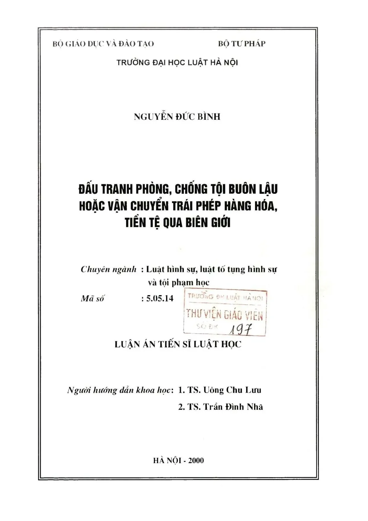 Đấu tranh phòng chống buôn lậu, vận chuyển trái phép qua biên giới