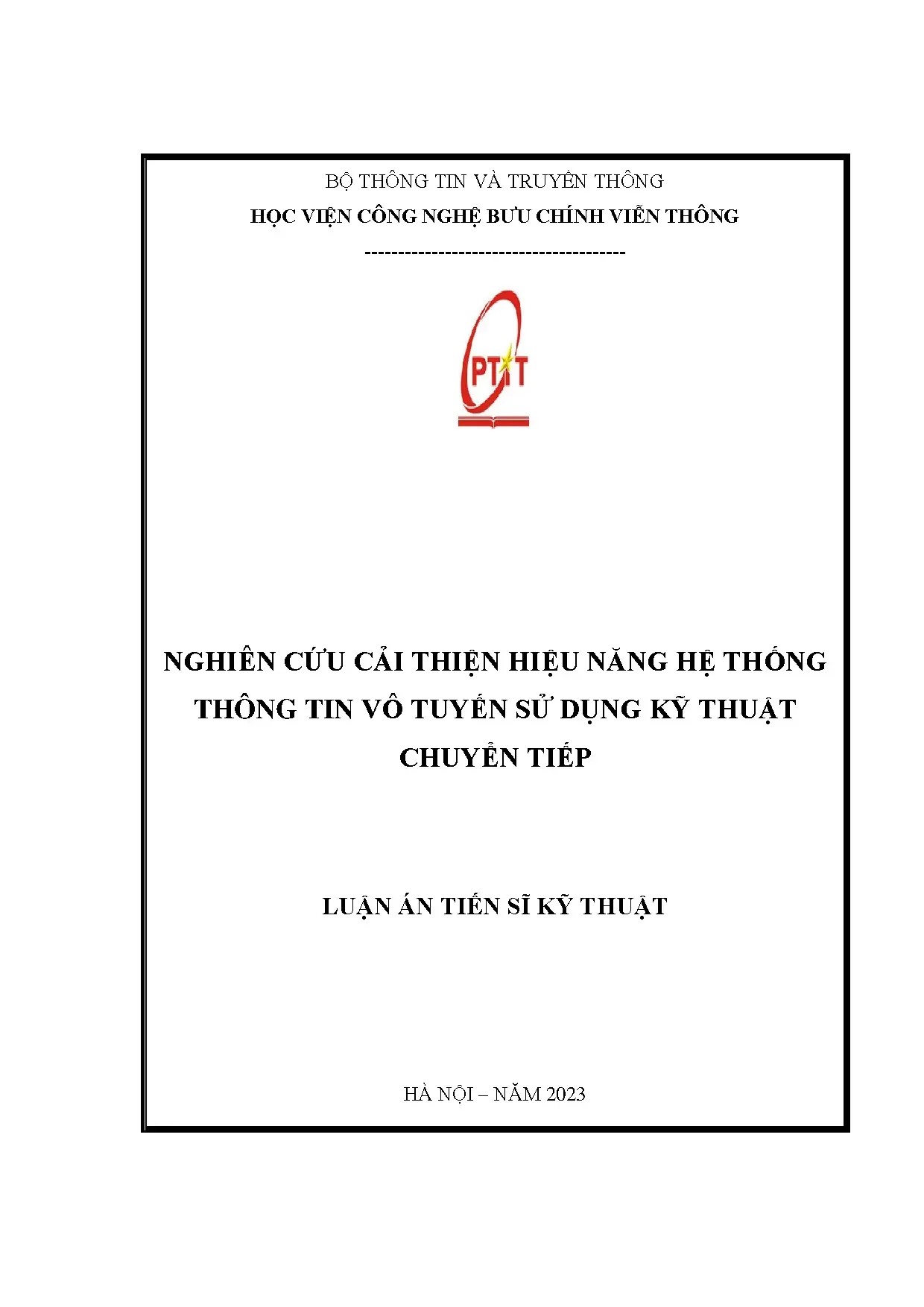 Cải thiện hiệu năng hệ thống thông tin vô tuyến