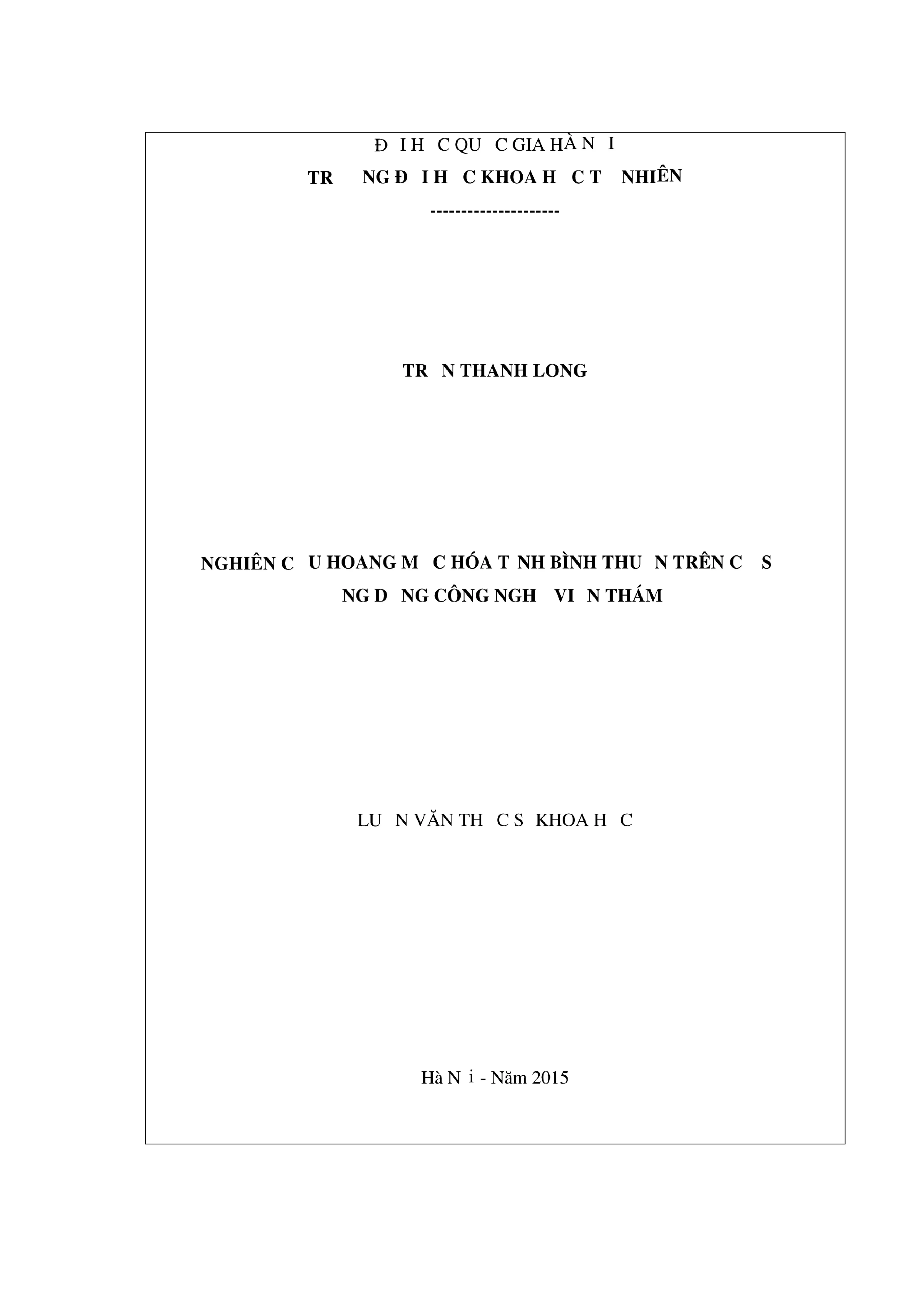 Xây dựng WQI phân vùng chất lượng nước sông Thái Nguyên