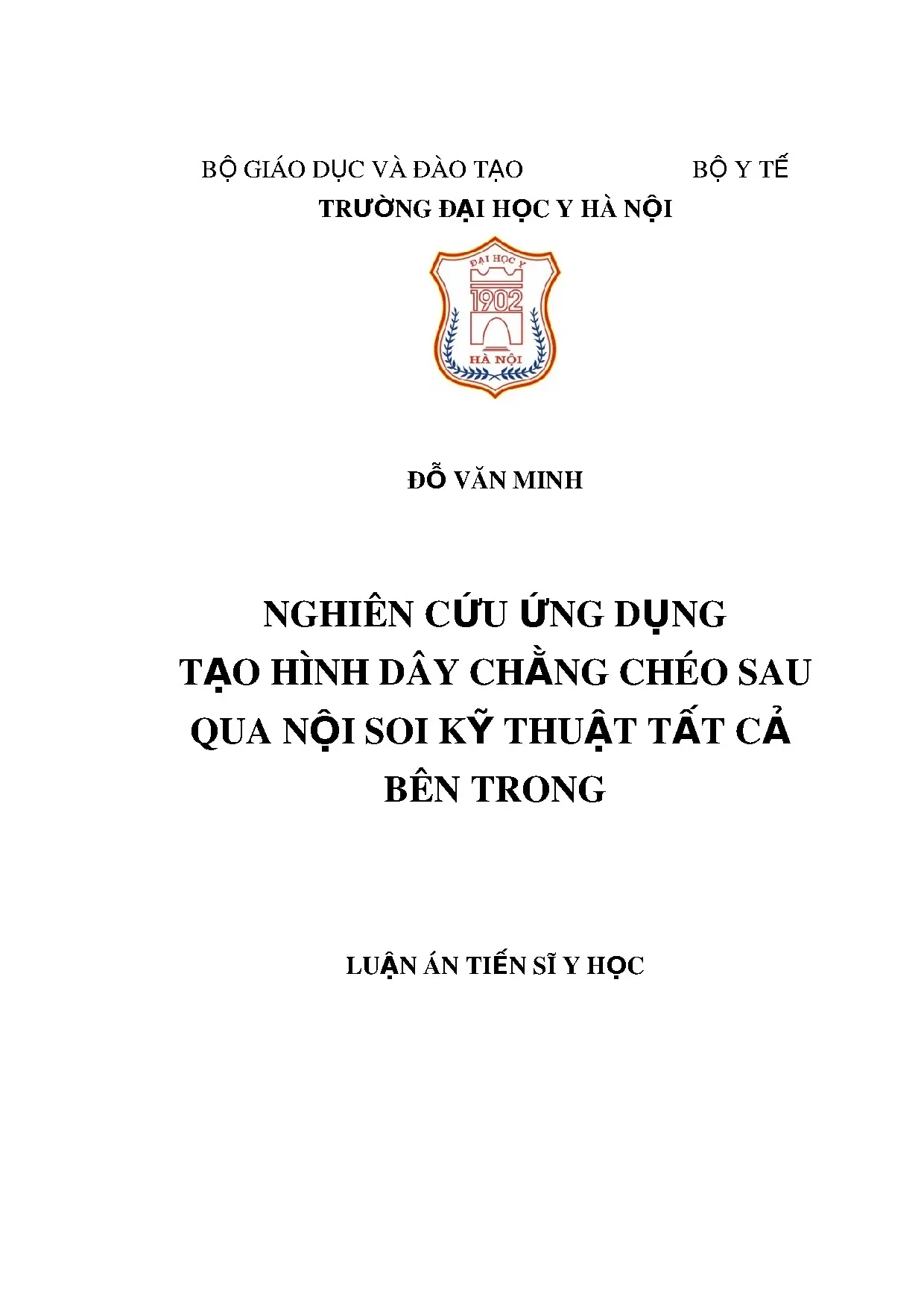 Nghiên cứu ứng dụng tạo hình DCCS qua nội soi