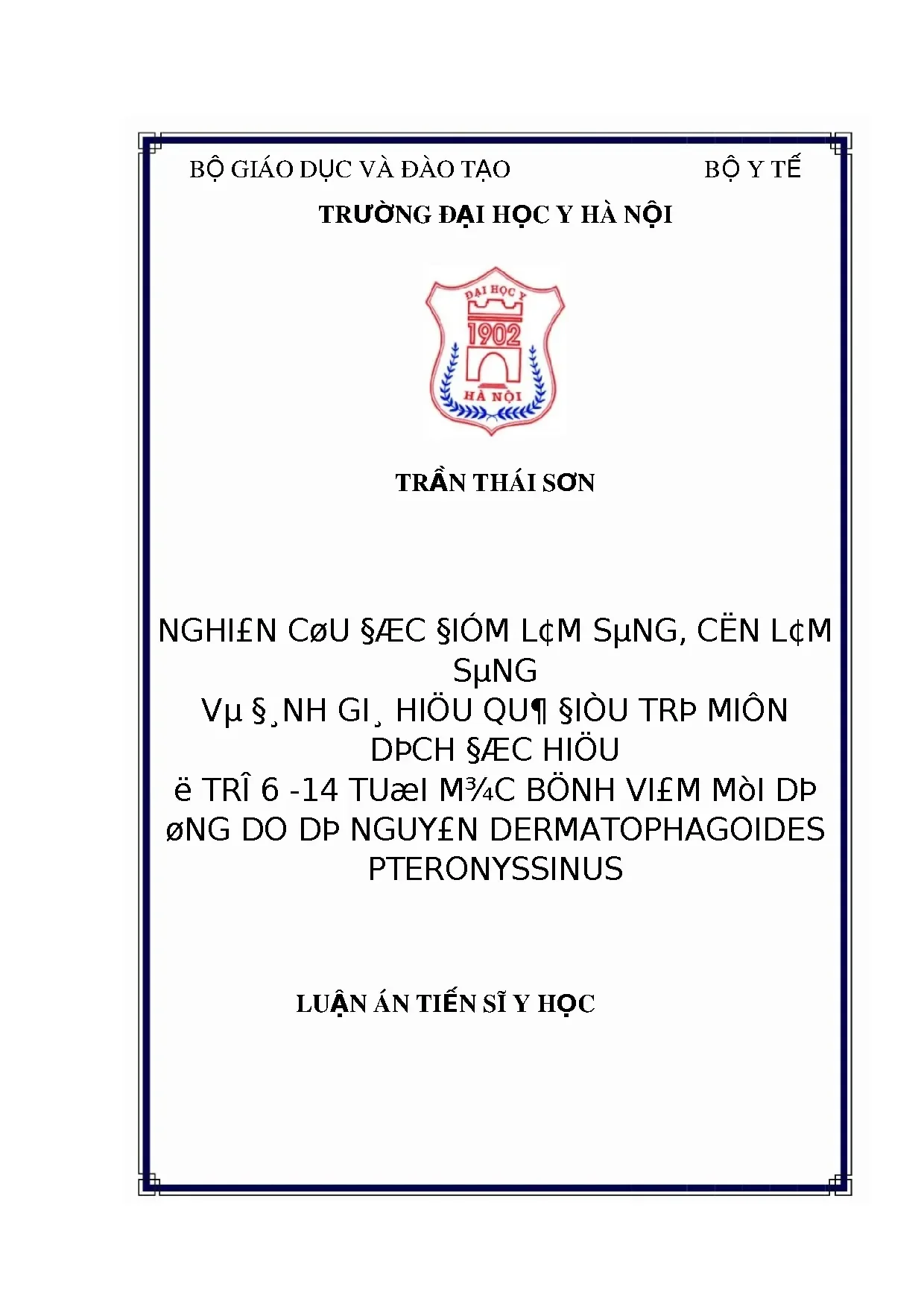 Nghiên cứu đặc điểm lâm sàng và điều trị miễn dịch đặc hiệu viêm mũi dị ứng