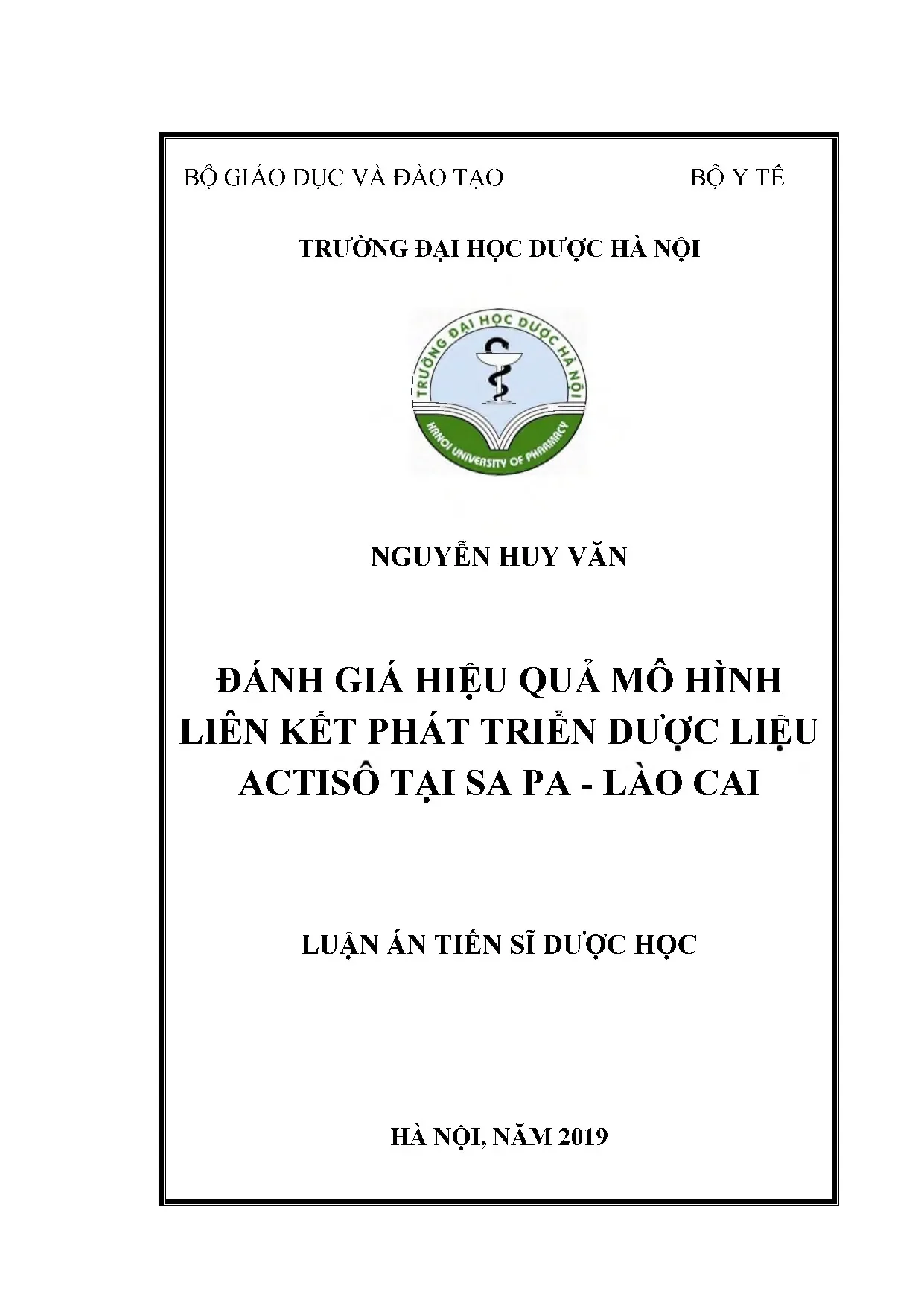 Mô hình liên kết phát triển dược liệu actisô Sa Pa hiệu quả