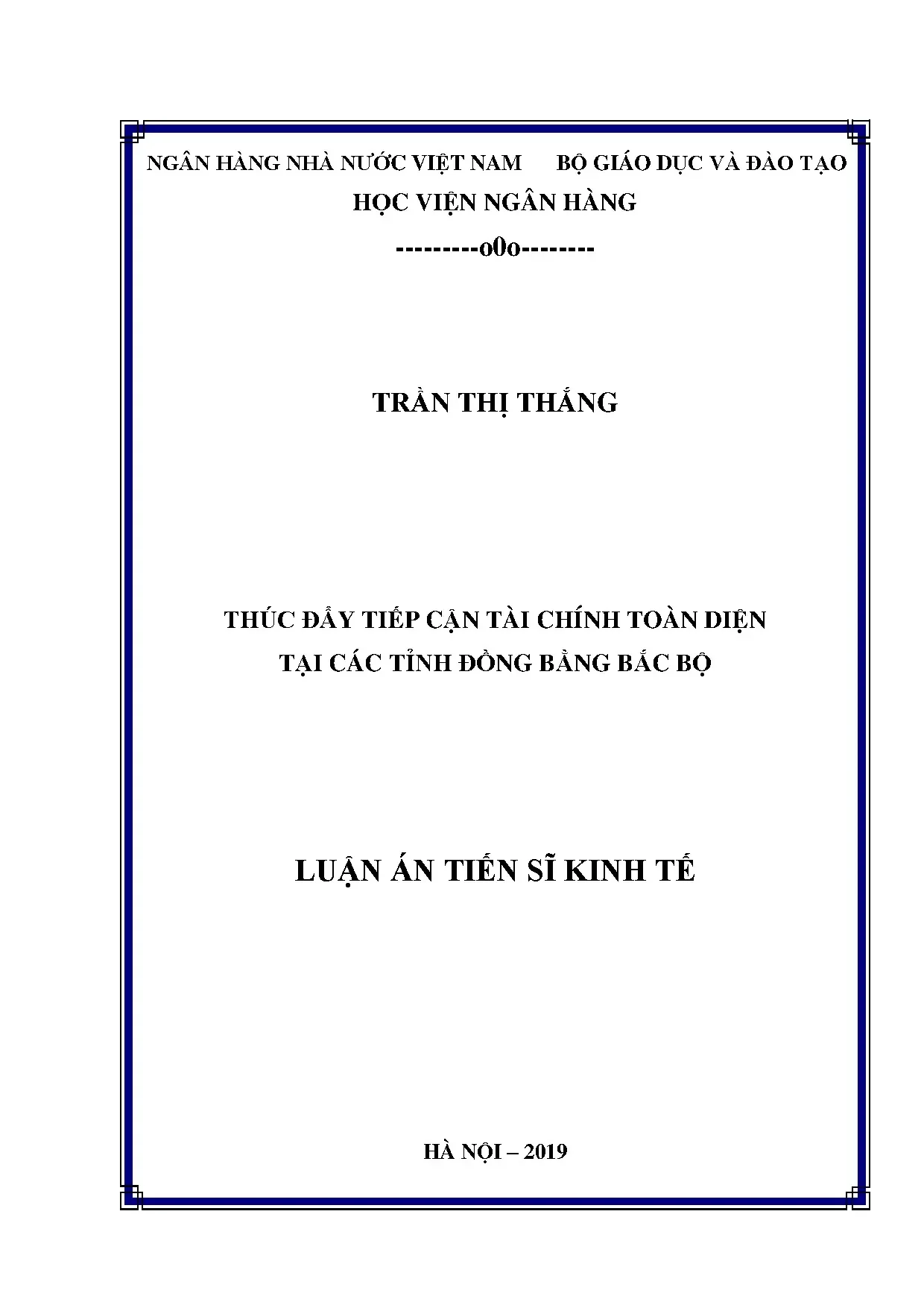 Thúc đẩy tiếp cận tài chính toàn diện tại các tỉnh Đồng bằng Bắc Bộ