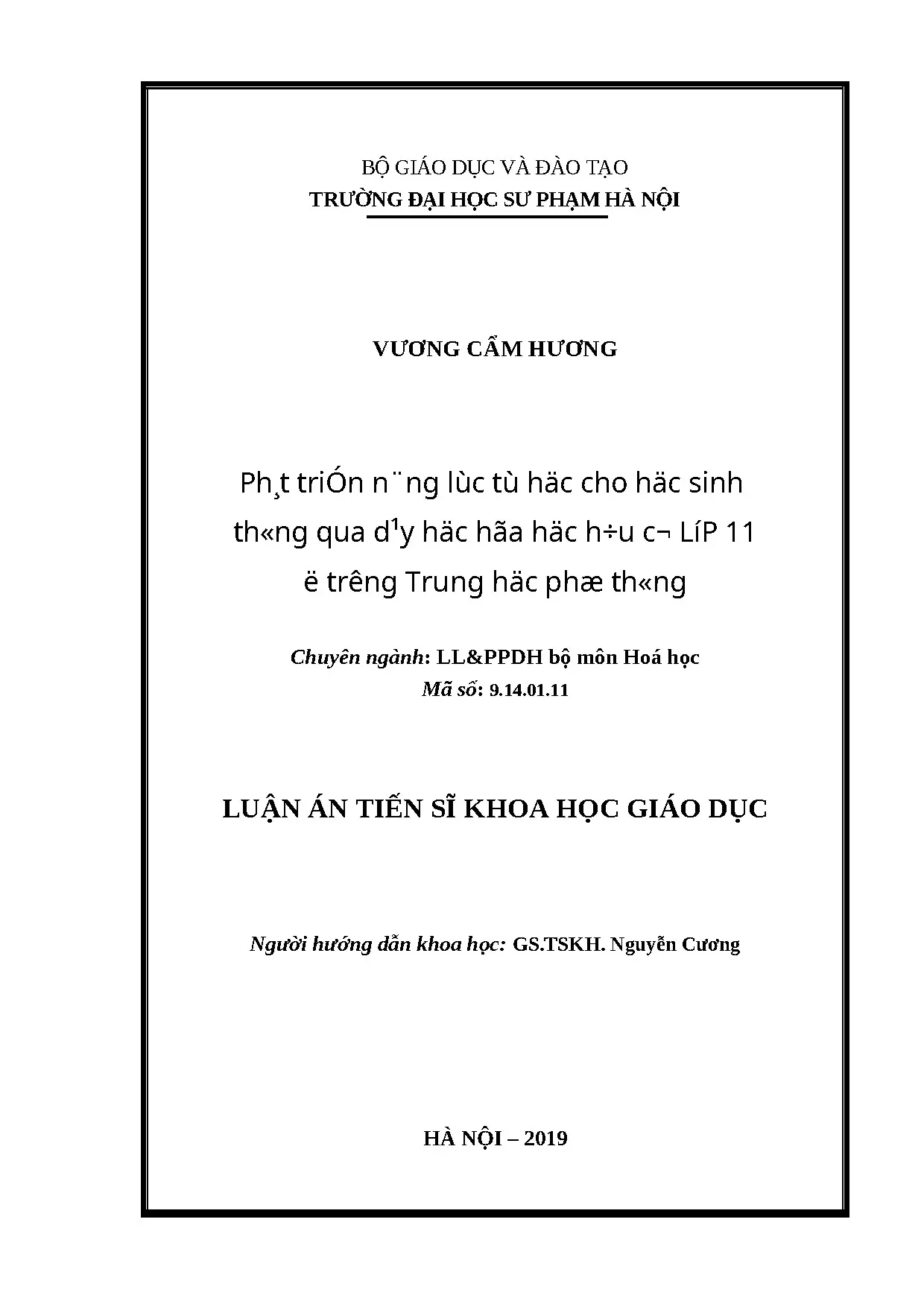 Phát triển năng lực tự học cho học sinh