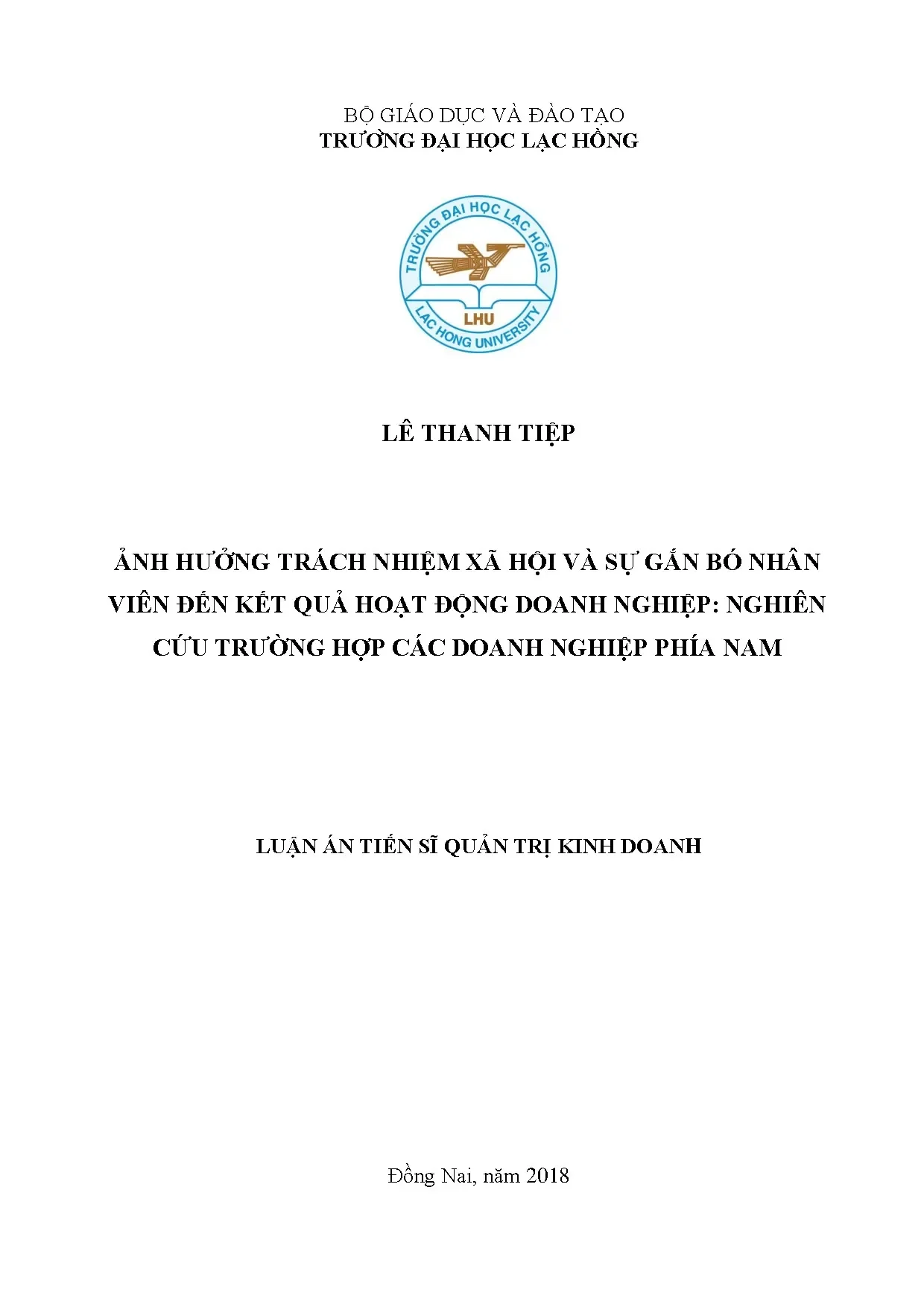 Trách nhiệm xã hội, gắn bó nhân viên và hiệu quả doanh nghiệp