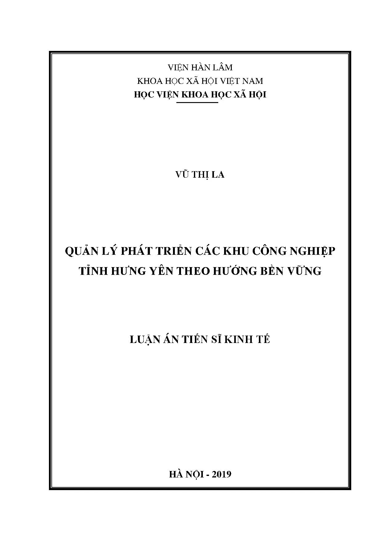 Phát triển KCN Hưng Yên theo hướng bền vững