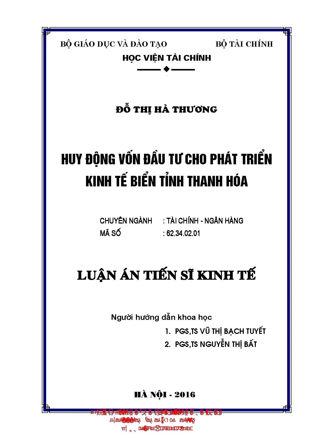 Huy động vốn phát triển kinh tế biển Thanh Hóa