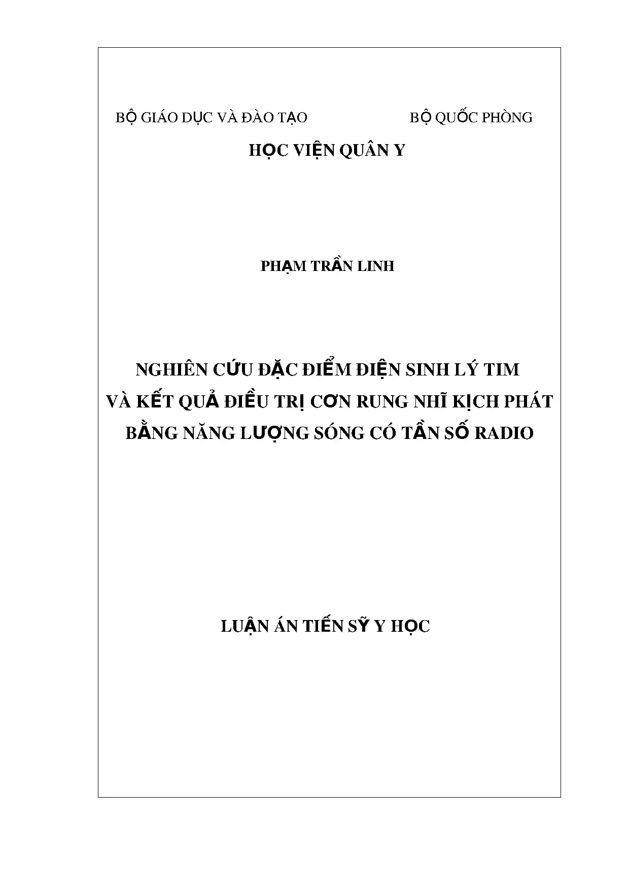 Nghiên cứu đặc điểm điện sinh lý tim trong rung nhĩ kịch phát