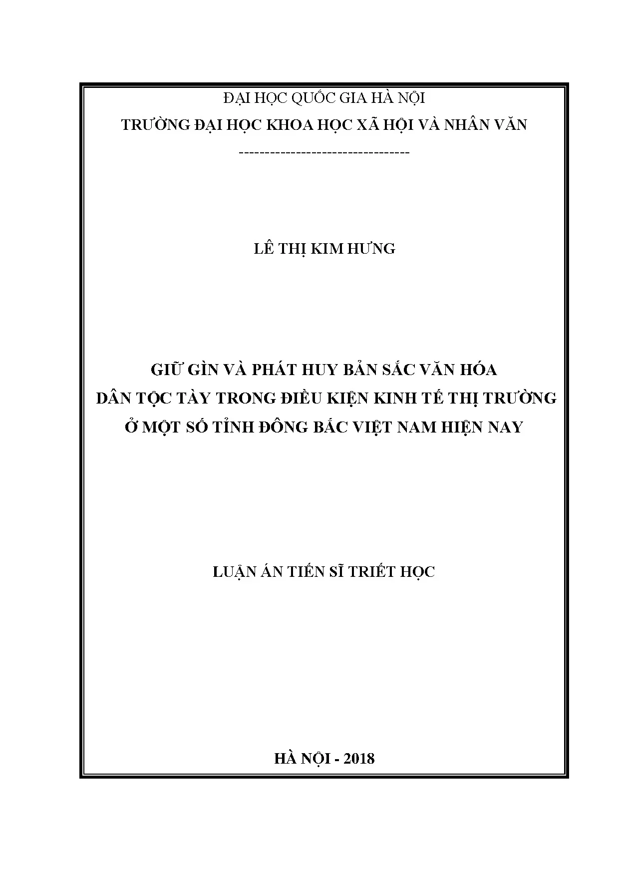 Giữ gìn bản sắc văn hóa dân tộc Tày ở các tỉnh Đông Bắc