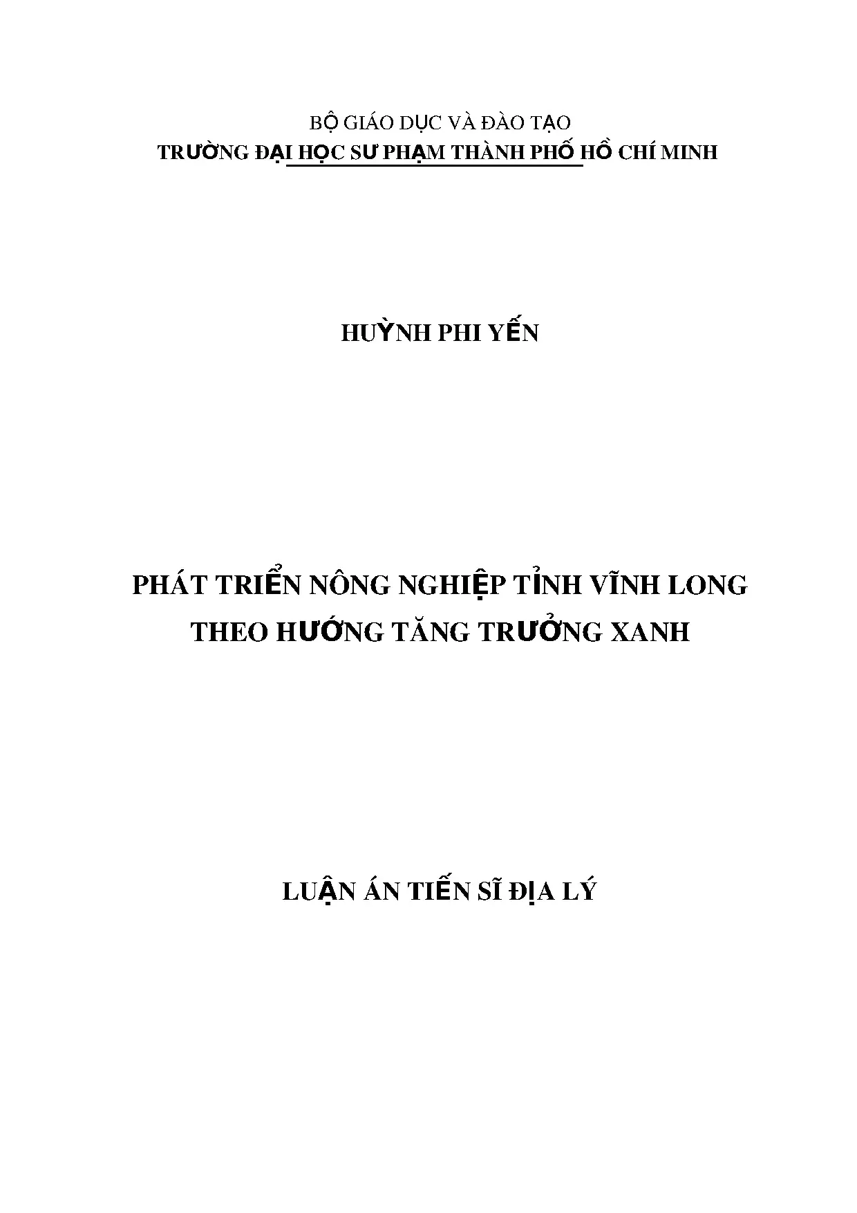 Phát triển nông nghiệp Vĩnh Long theo hướng tăng trưởng xanh