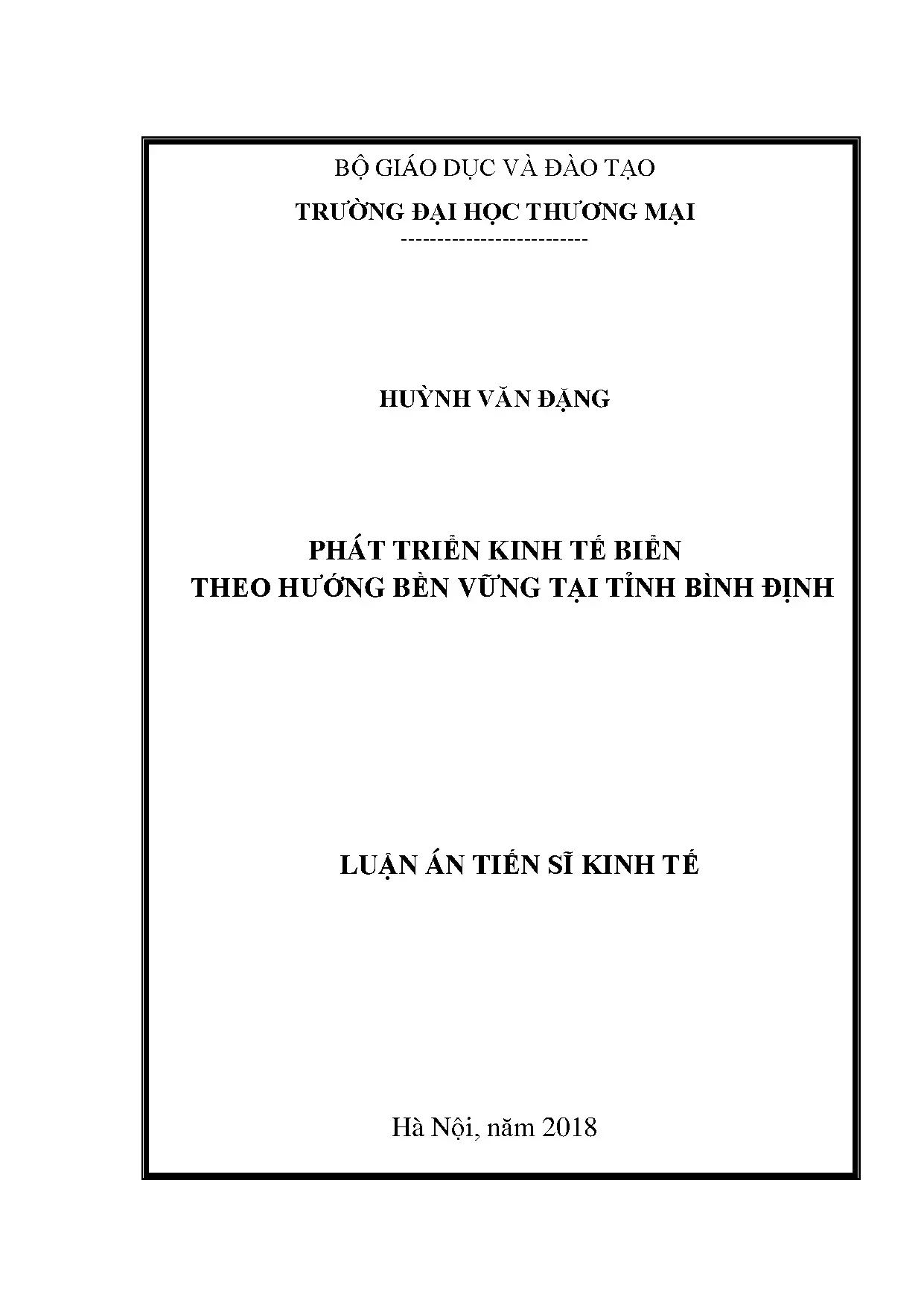 Phát triển kinh tế biển bền vững tỉnh Bình Định