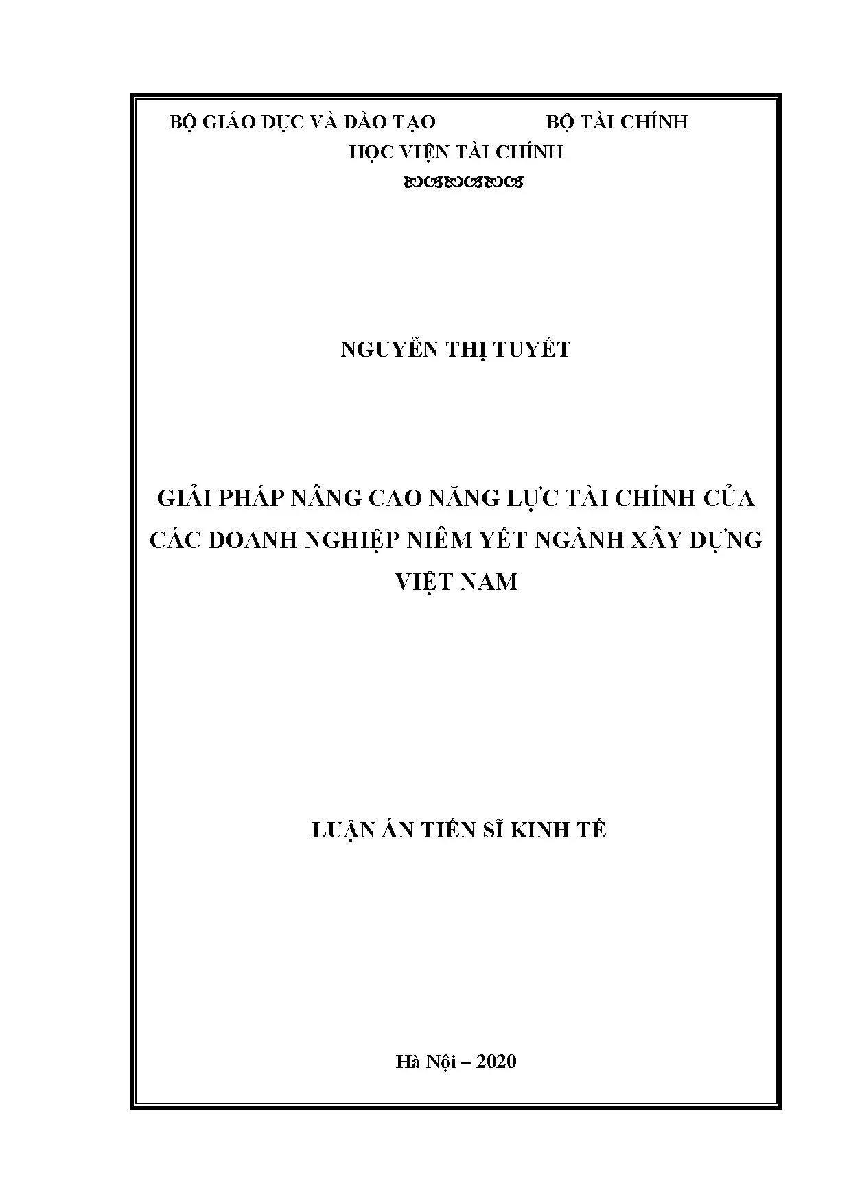Nâng cao năng lực tài chính DN niêm yết xây dựng VN