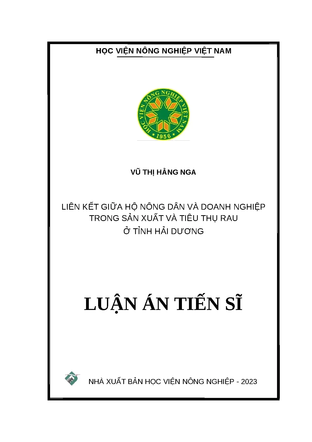 Liên kết hộ nông dân và doanh nghiệp sản xuất rau Hải Dương