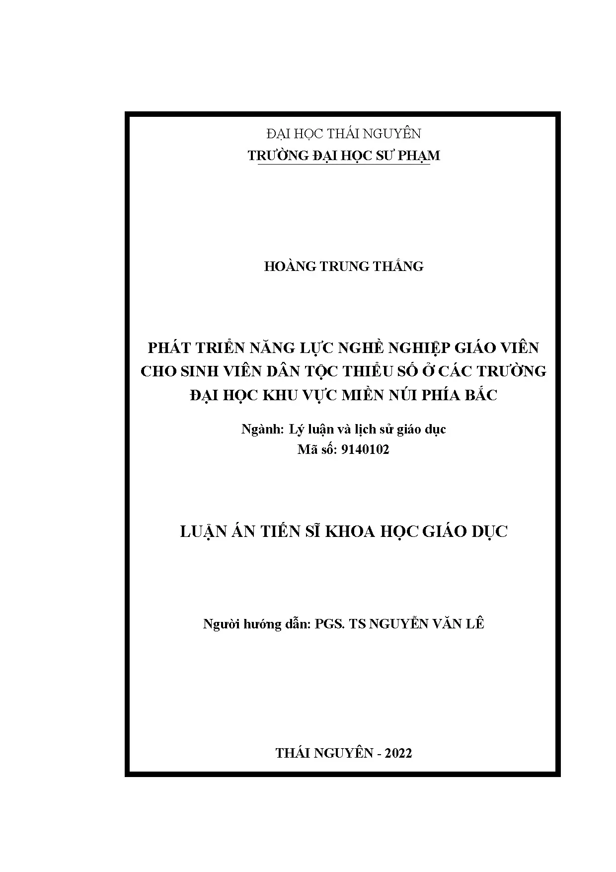 Luận án tiến sĩ phát triển năng lực nghề nghiệp giáo viên ch