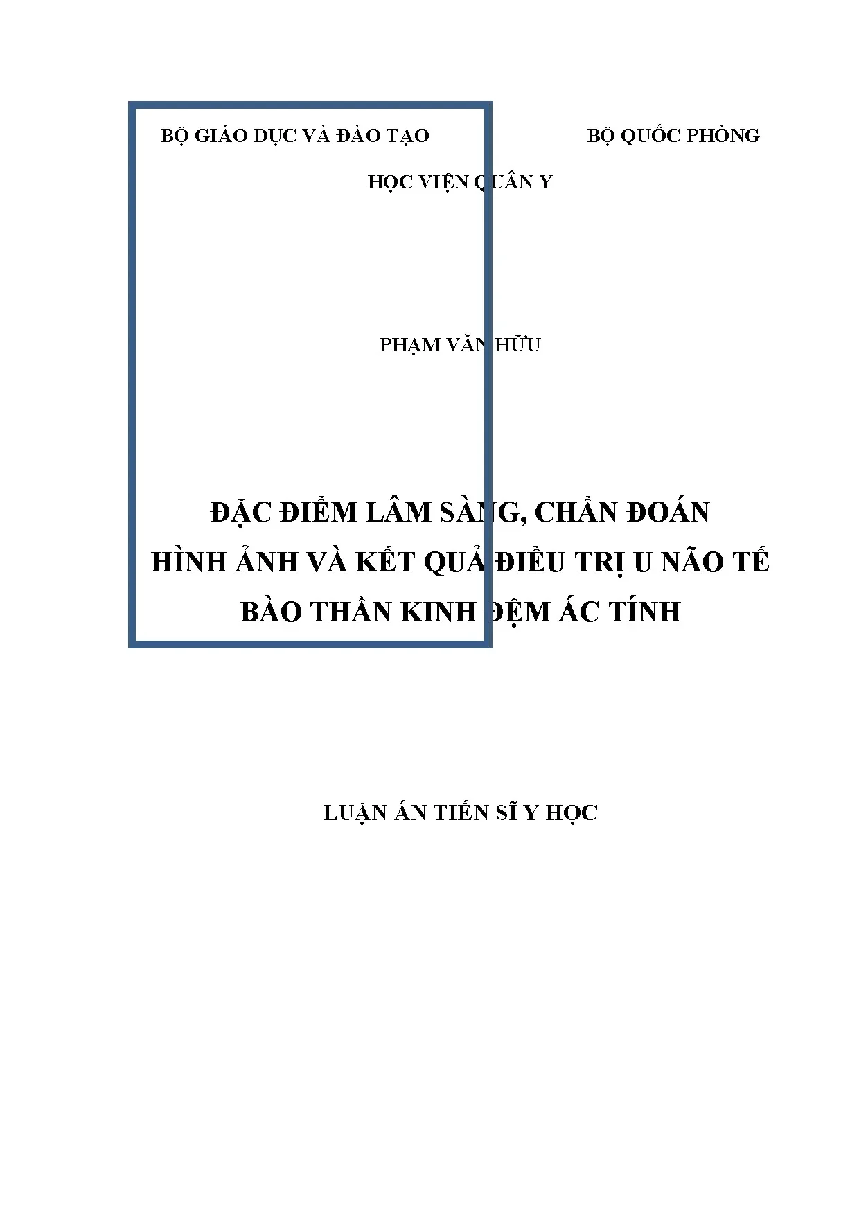 U não tế bào thần kinh đệm ác tính: Đặc điểm, chẩn đoán, điều trị