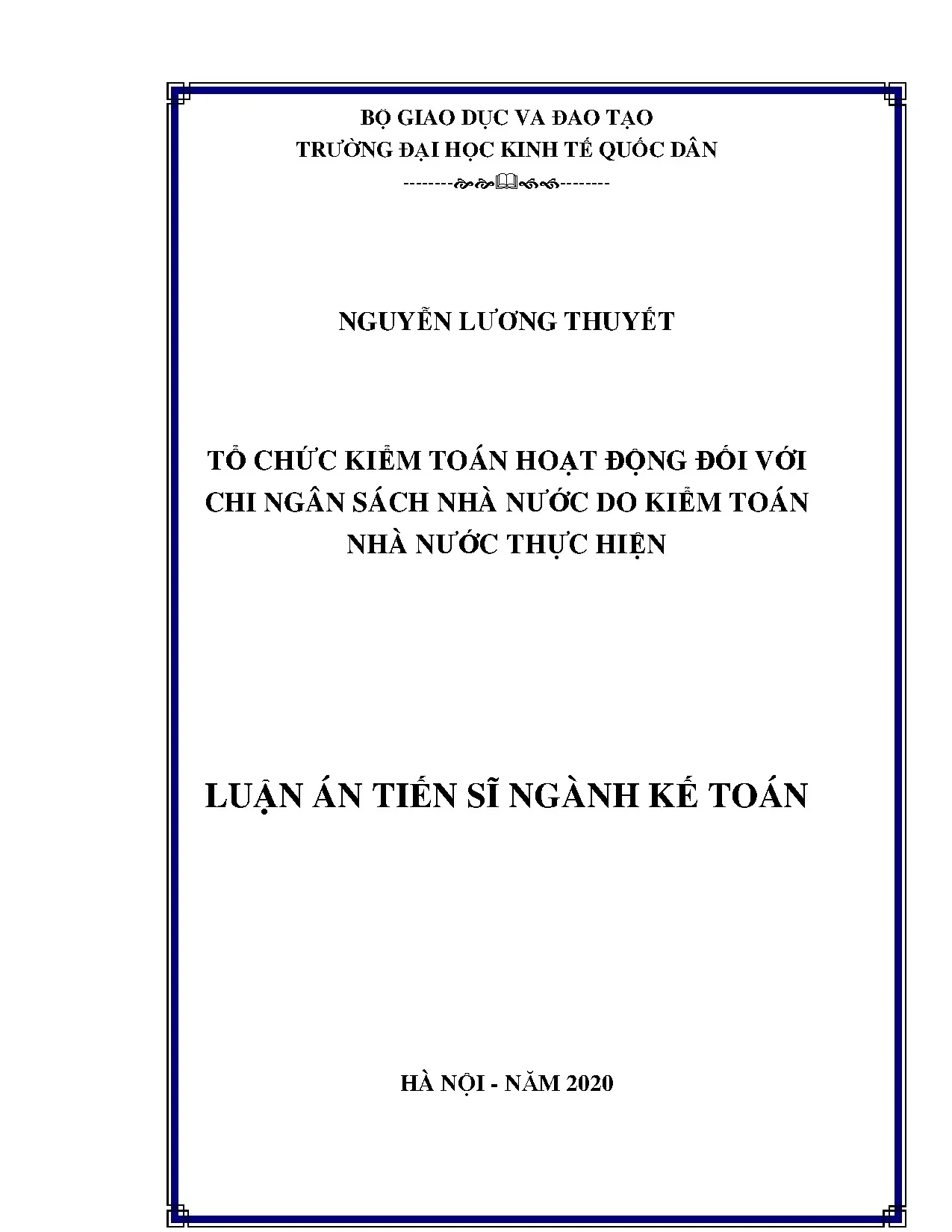 Tổ chức kiểm toán hoạt động chi ngân sách nhà nước