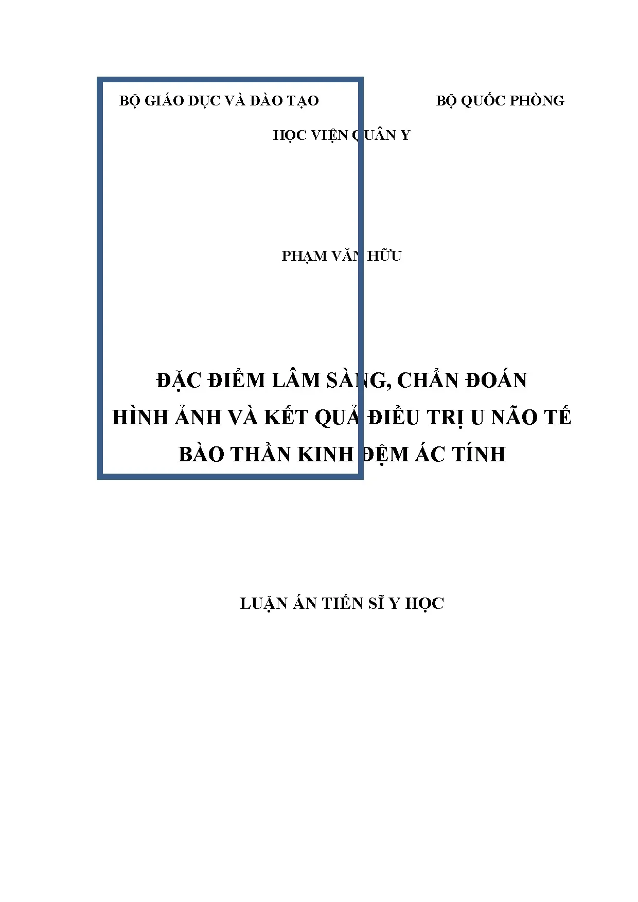 Đặc điểm lâm sàng và chẩn đoán hình ảnh u não tế bào thần kinh đệm ác tính