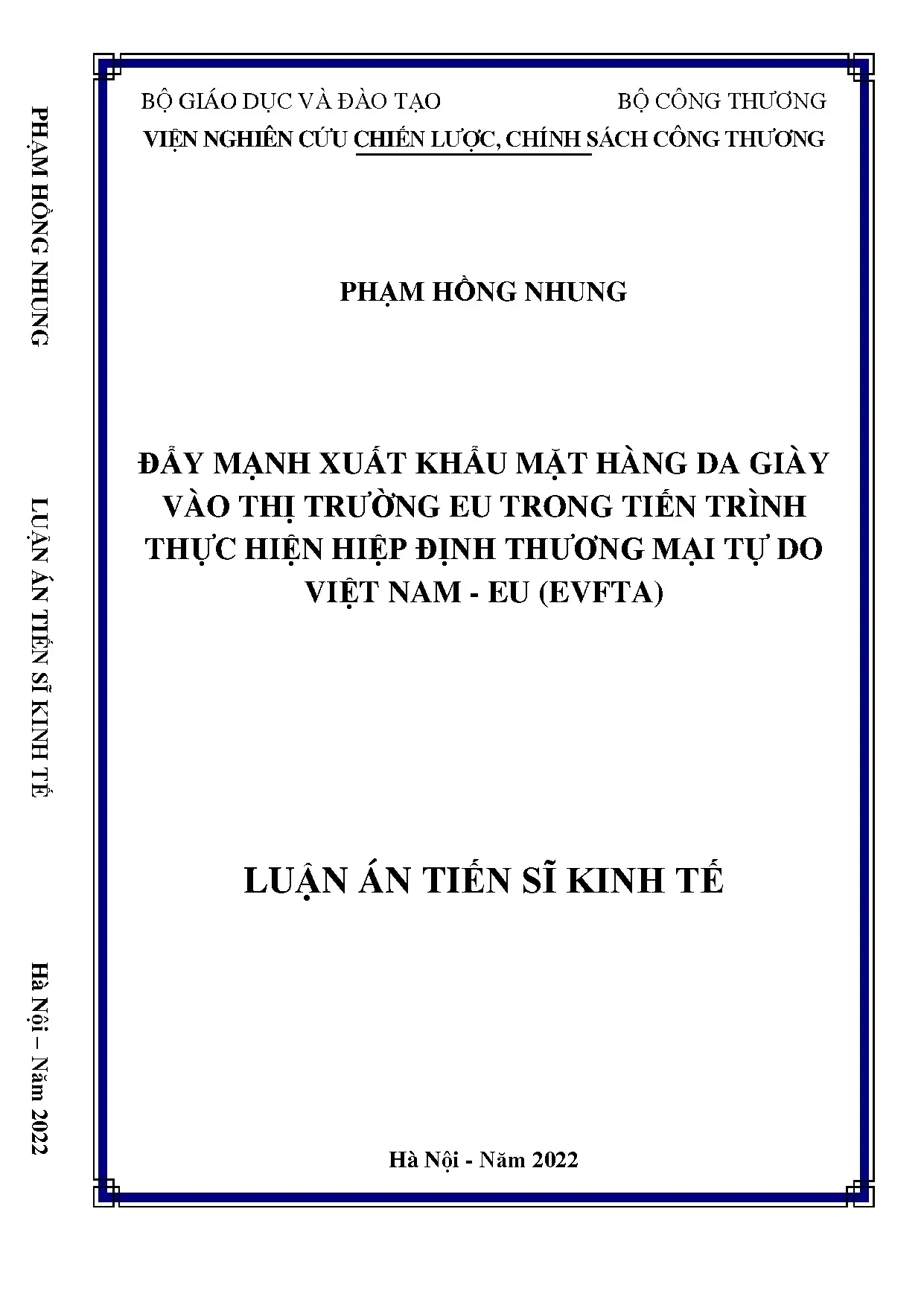 Đẩy mạnh xuất khẩu da giày Việt Nam vào EU theo EVFTA