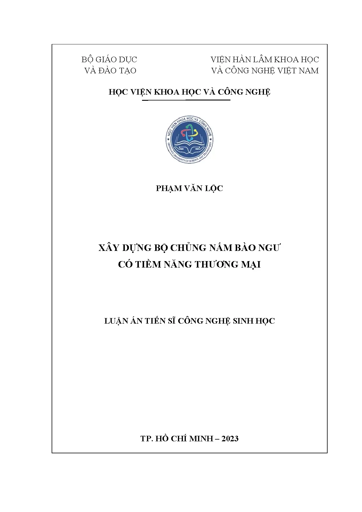 Xây dựng bộ chủng nấm bào ngư tiềm năng thương mại