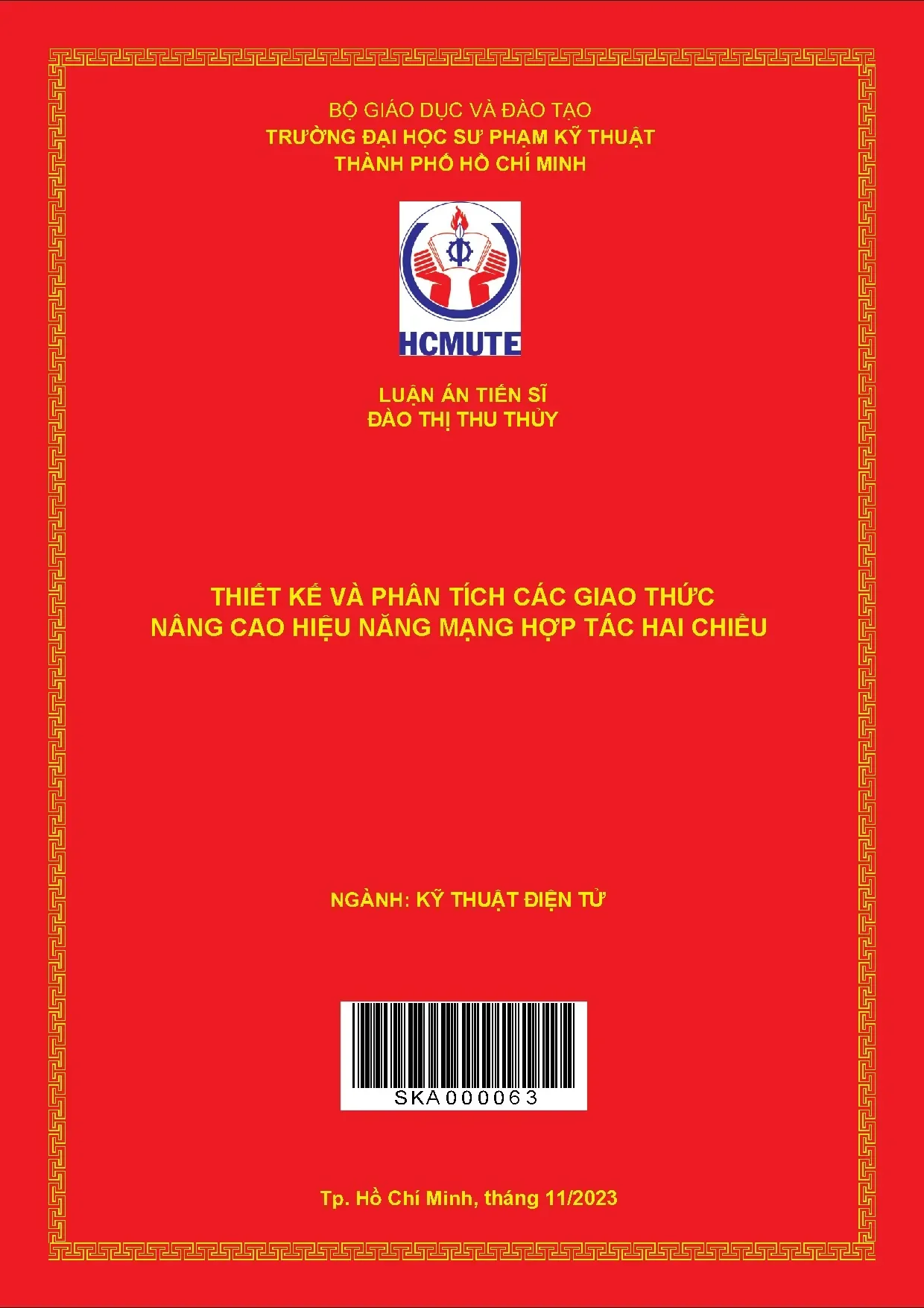 Thiết kế giao thức nâng cao hiệu năng mạng hợp tác hai chiều