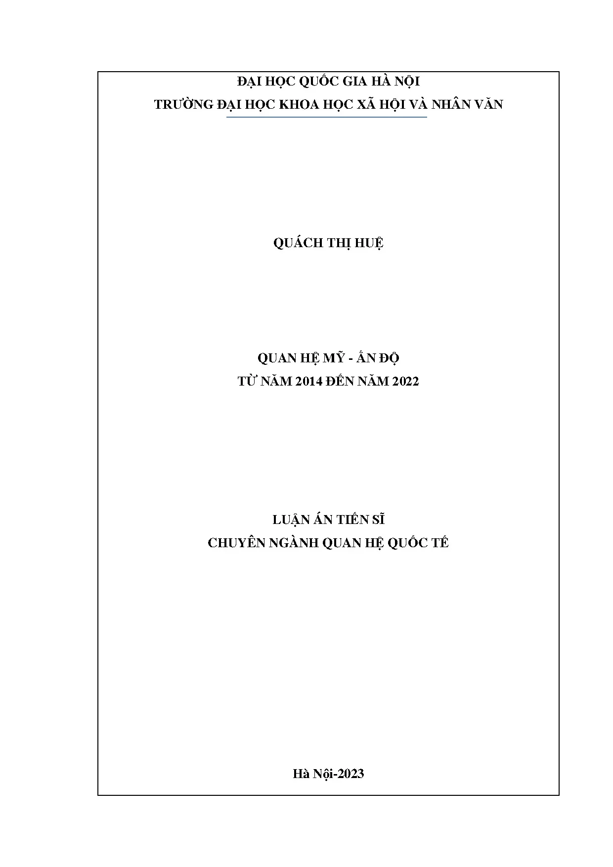 Quan hệ Mỹ - Ấn Độ từ năm 2014 đến năm 2022