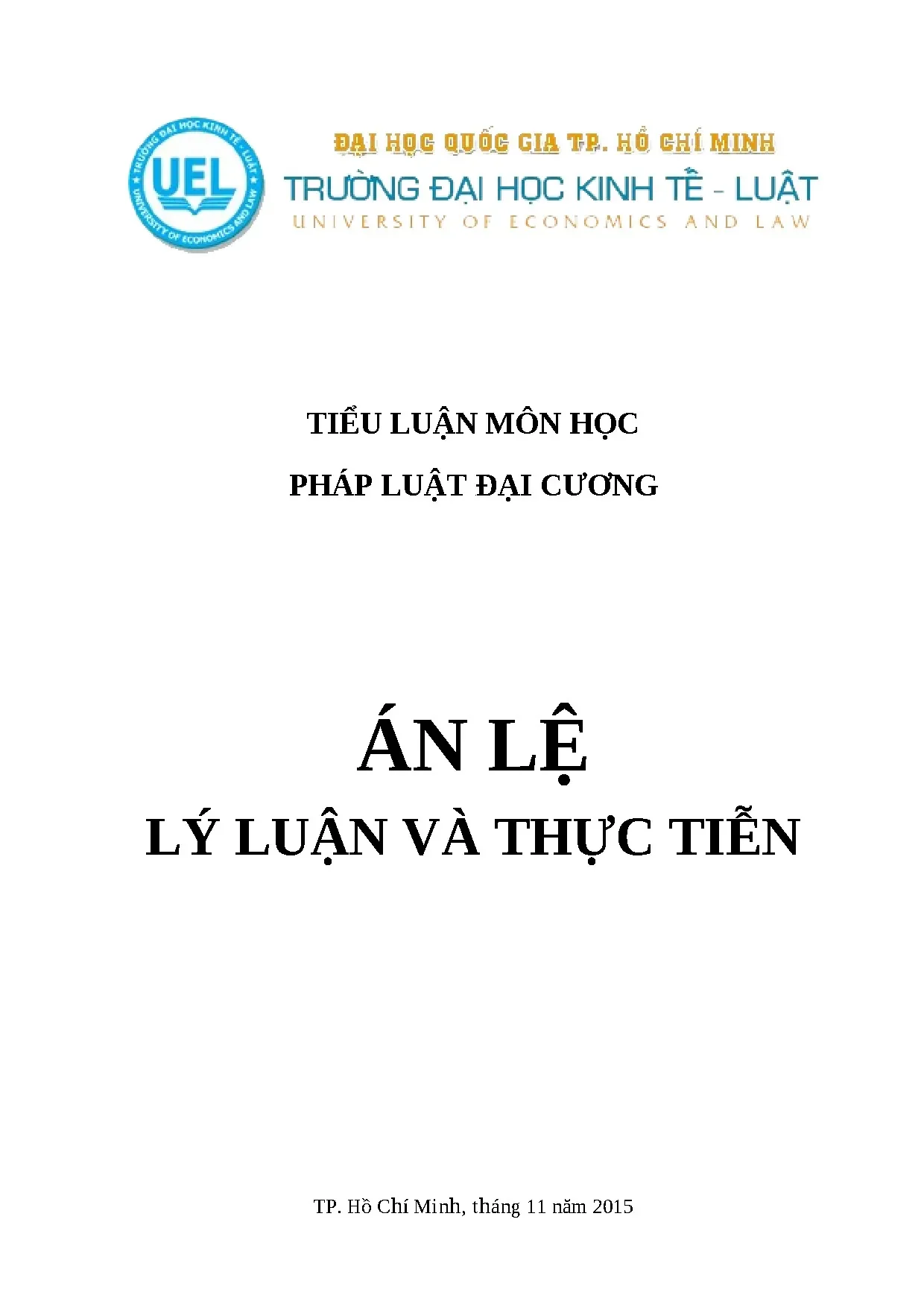 Án lệ: Lý luận và thực tiễn pháp luật Việt Nam