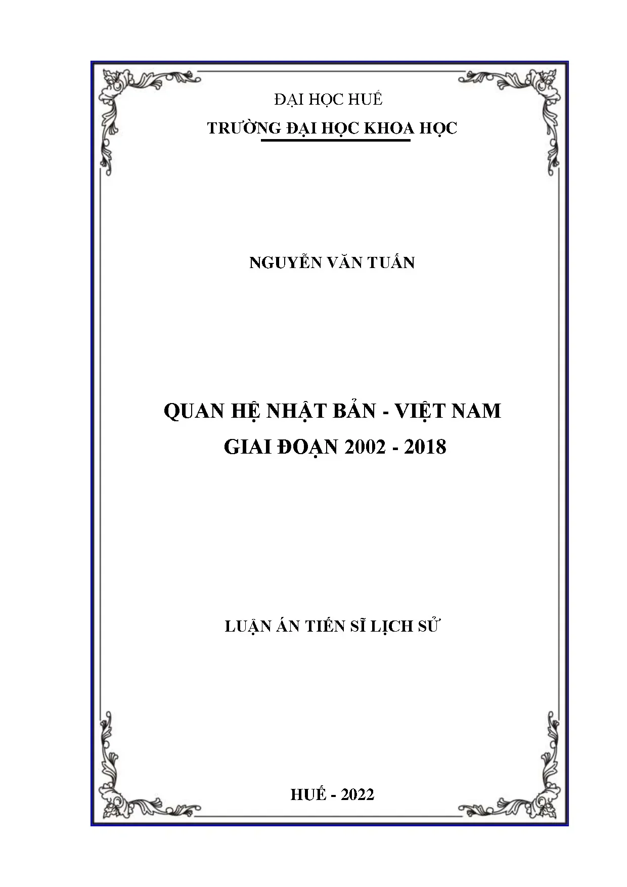 Quan hệ Nhật Bản - Việt Nam 2002-2018