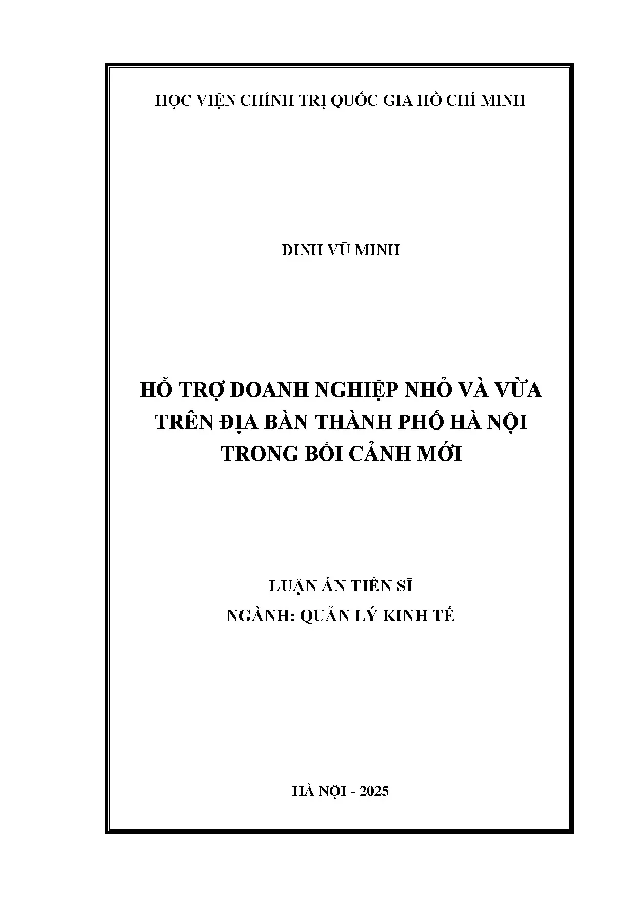 Hỗ trợ doanh nghiệp nhỏ và vừa tại Hà Nội trong bối cảnh mới