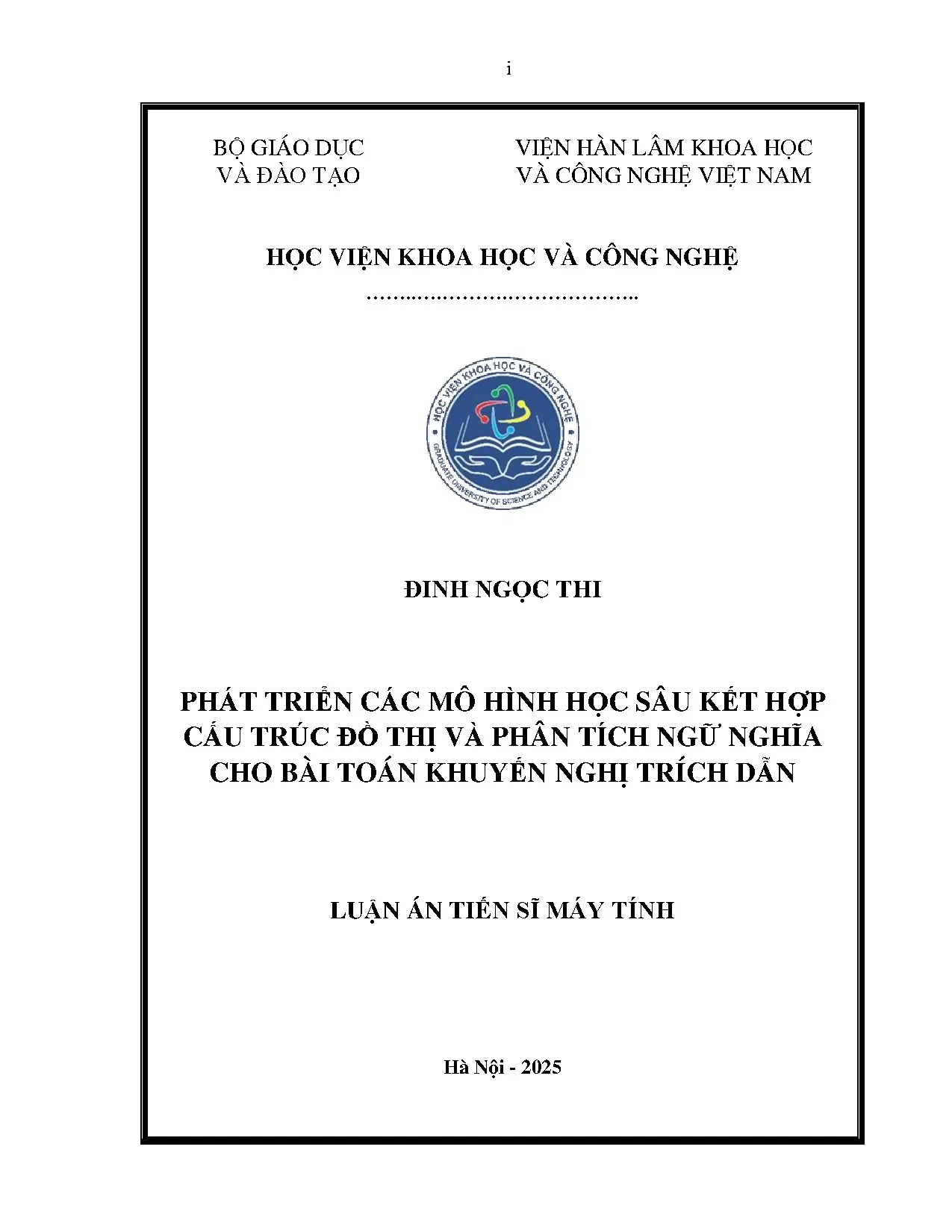 Phát triển mô hình học sâu kết hợp