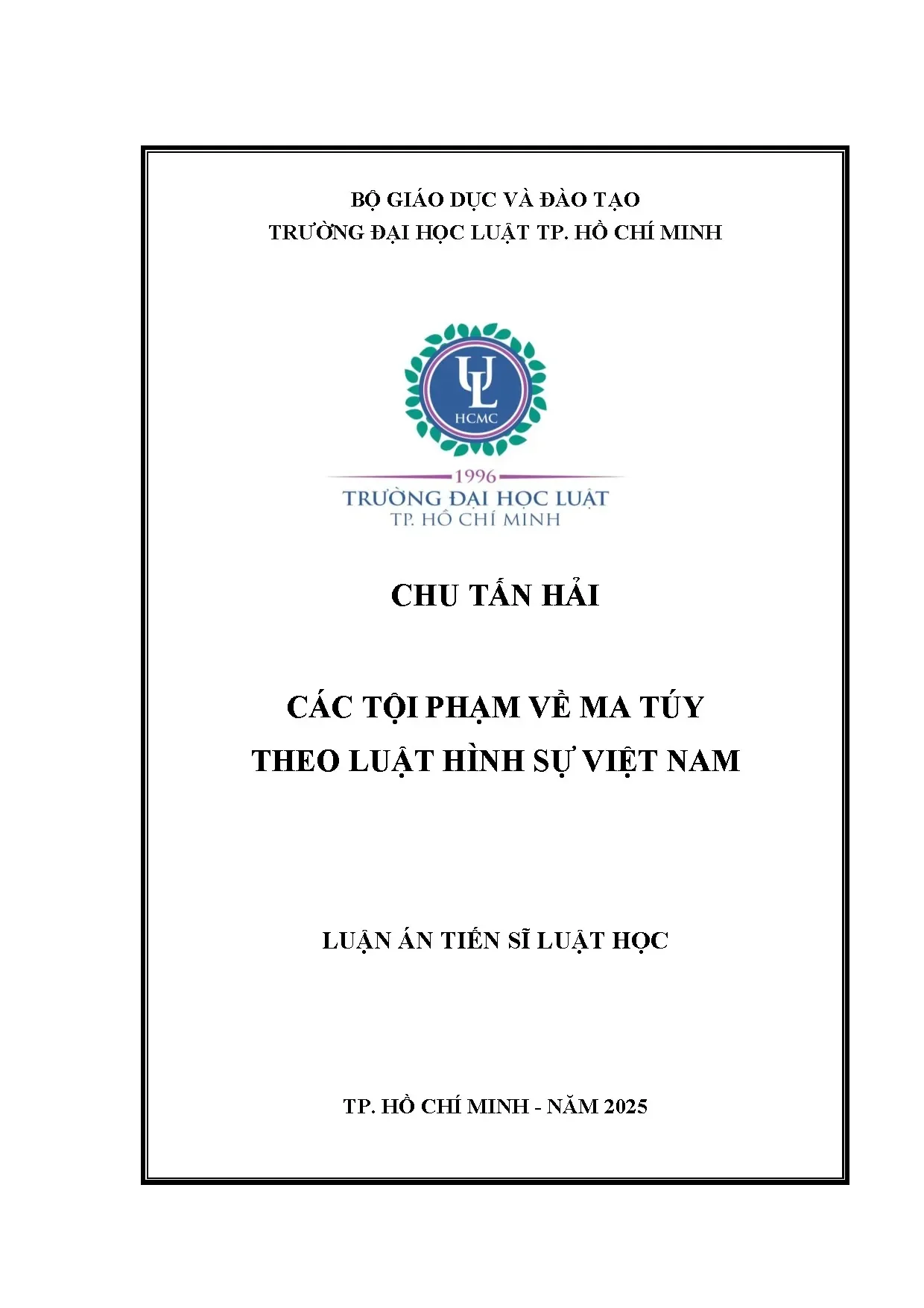 Tội phạm ma túy theo Luật Hình sự Việt Nam