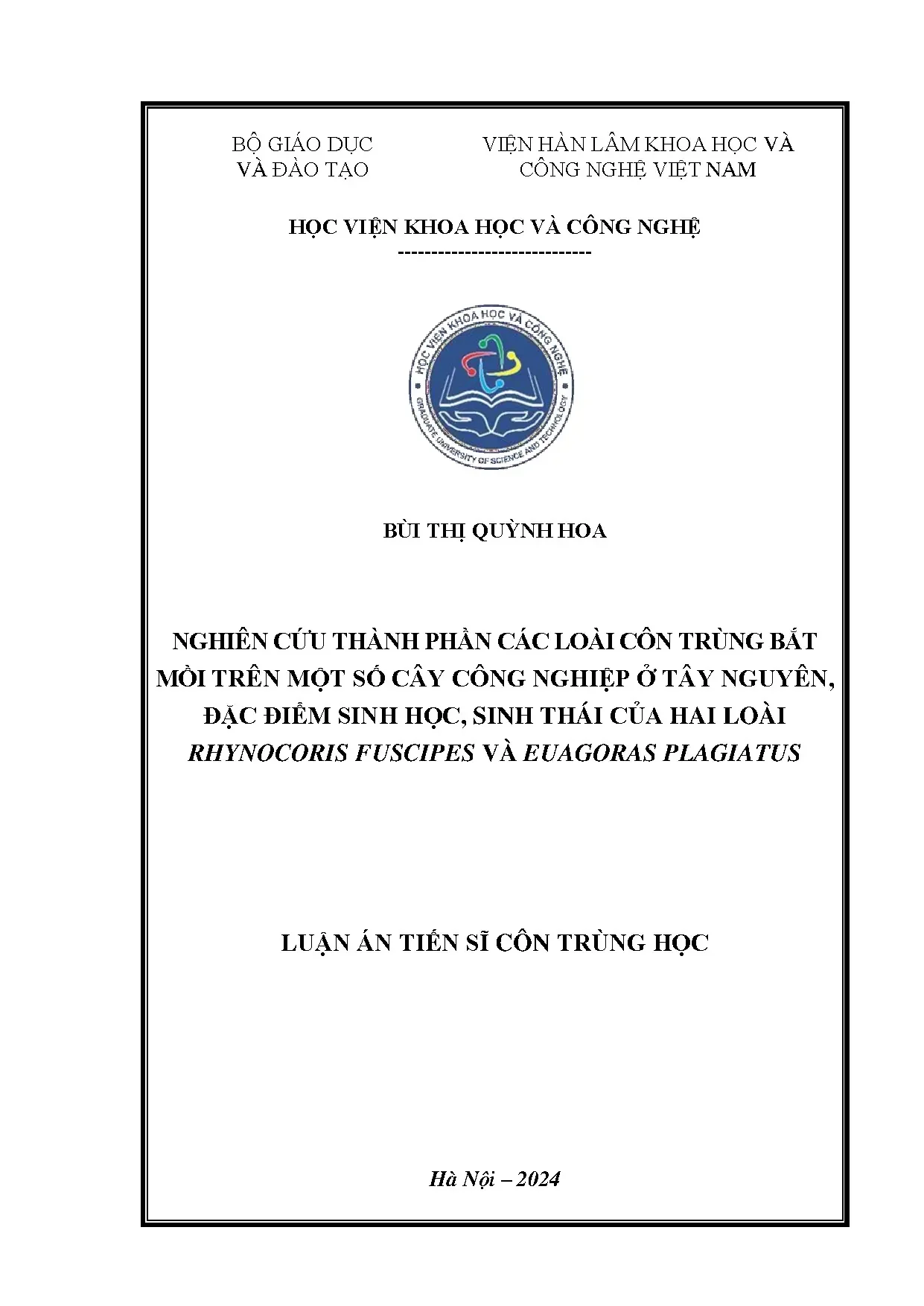 Côn trùng bắt mồi ở Tây Nguyên: Nghiên cứu loài và đặc điểm