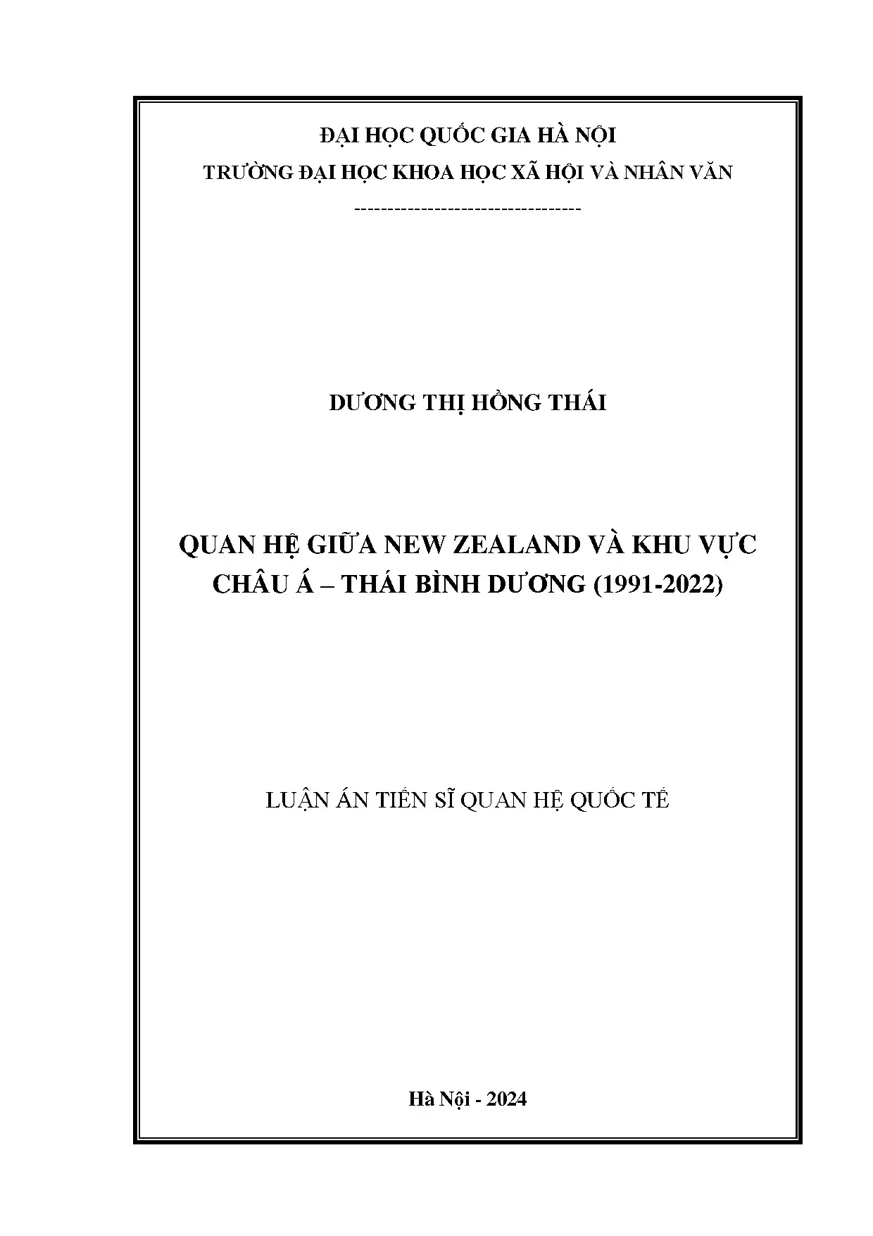 Quan hệ New Zealand và khu vực châu Á - Thái Bình Dương (1991-2022)