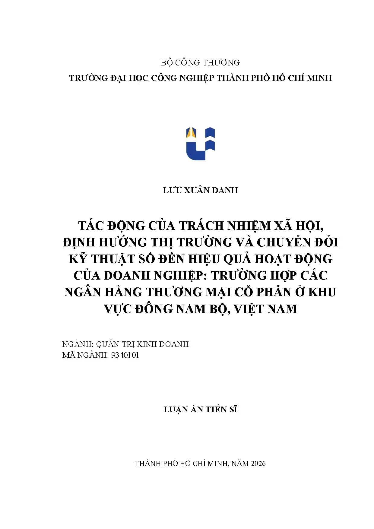 Tác động CSR, Thị trường & Chuyển đổi số đến Hiệu quả Ngân hàng