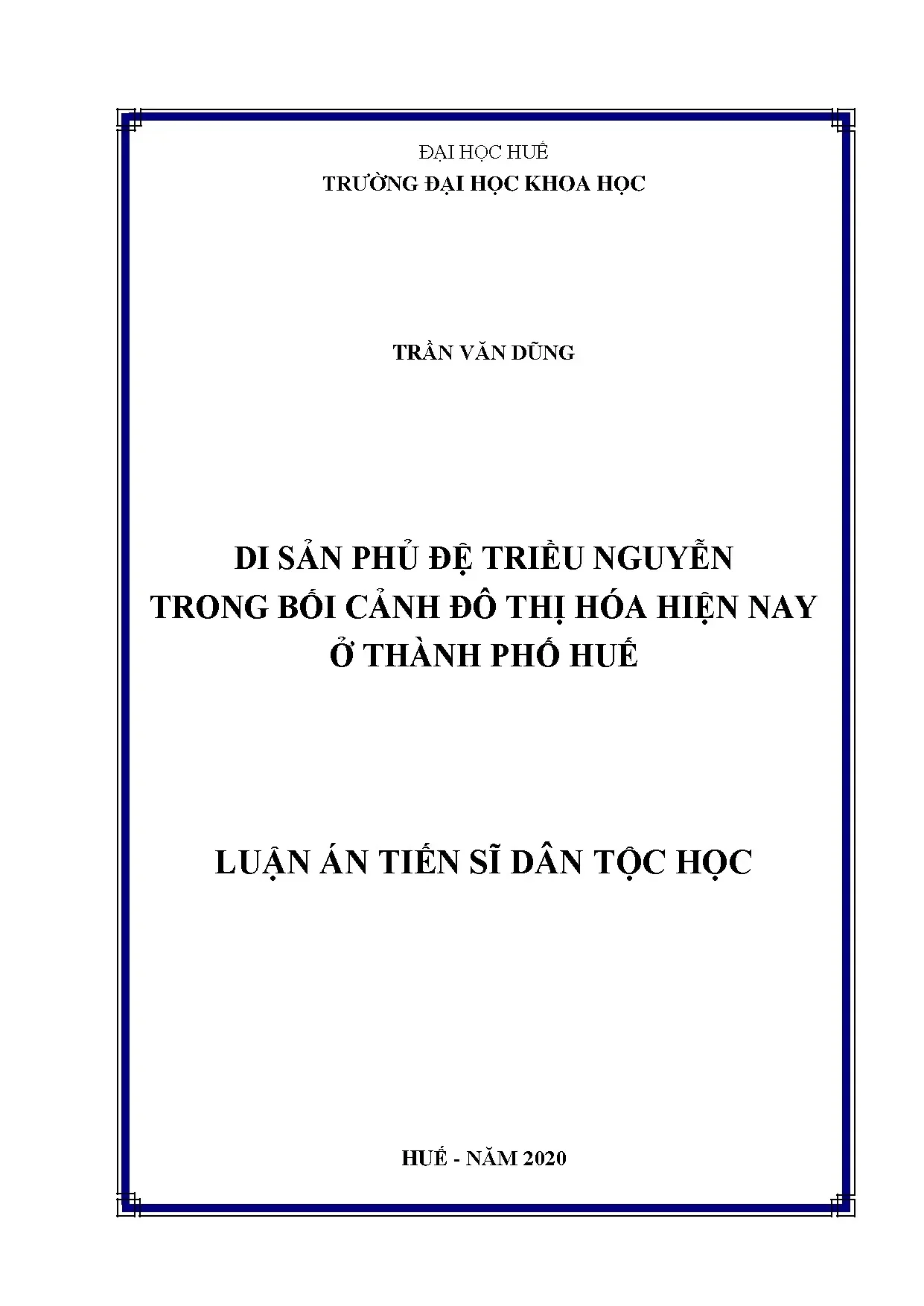 Nghiên cứu phủ đệ triều Nguyễn ở Huế
