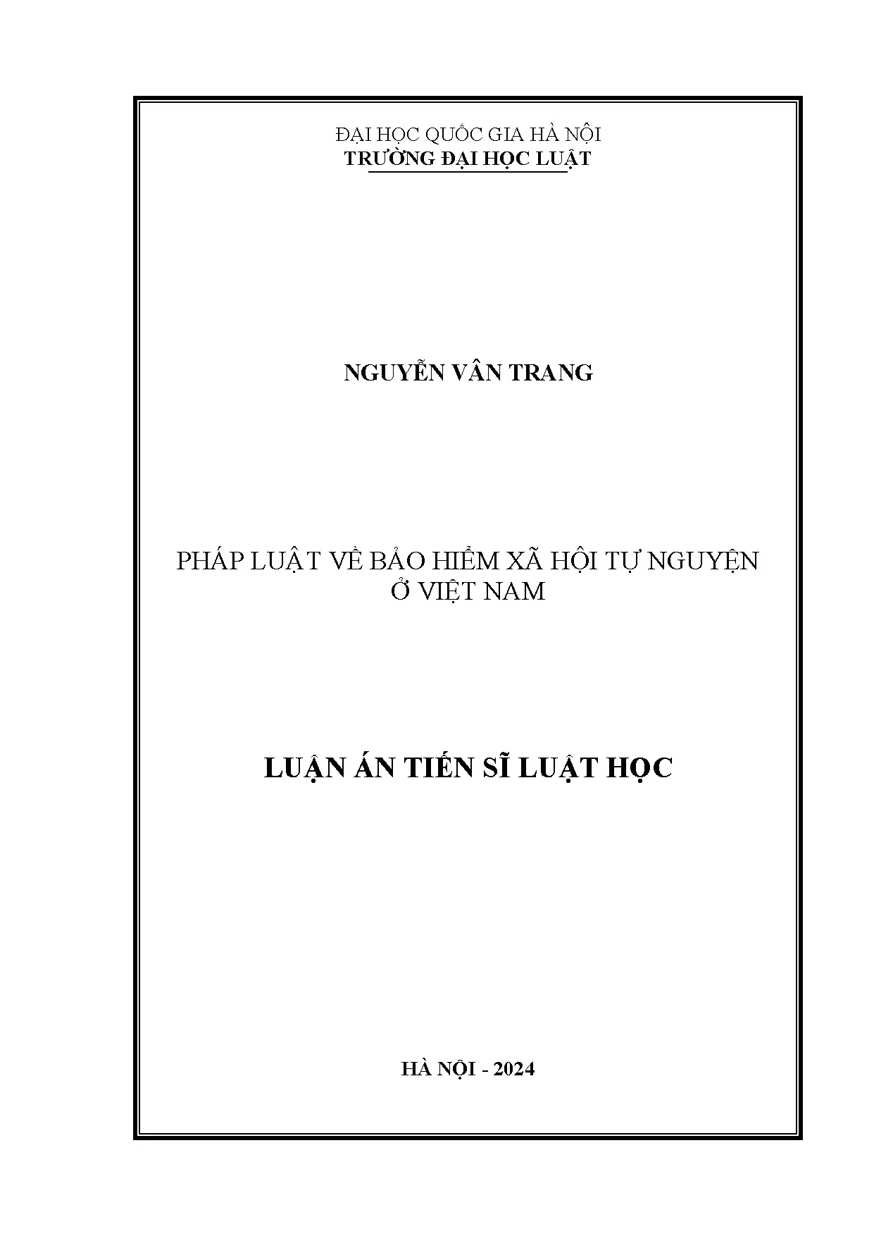 Pháp luật bảo hiểm xã hội tự nguyện ở Việt Nam