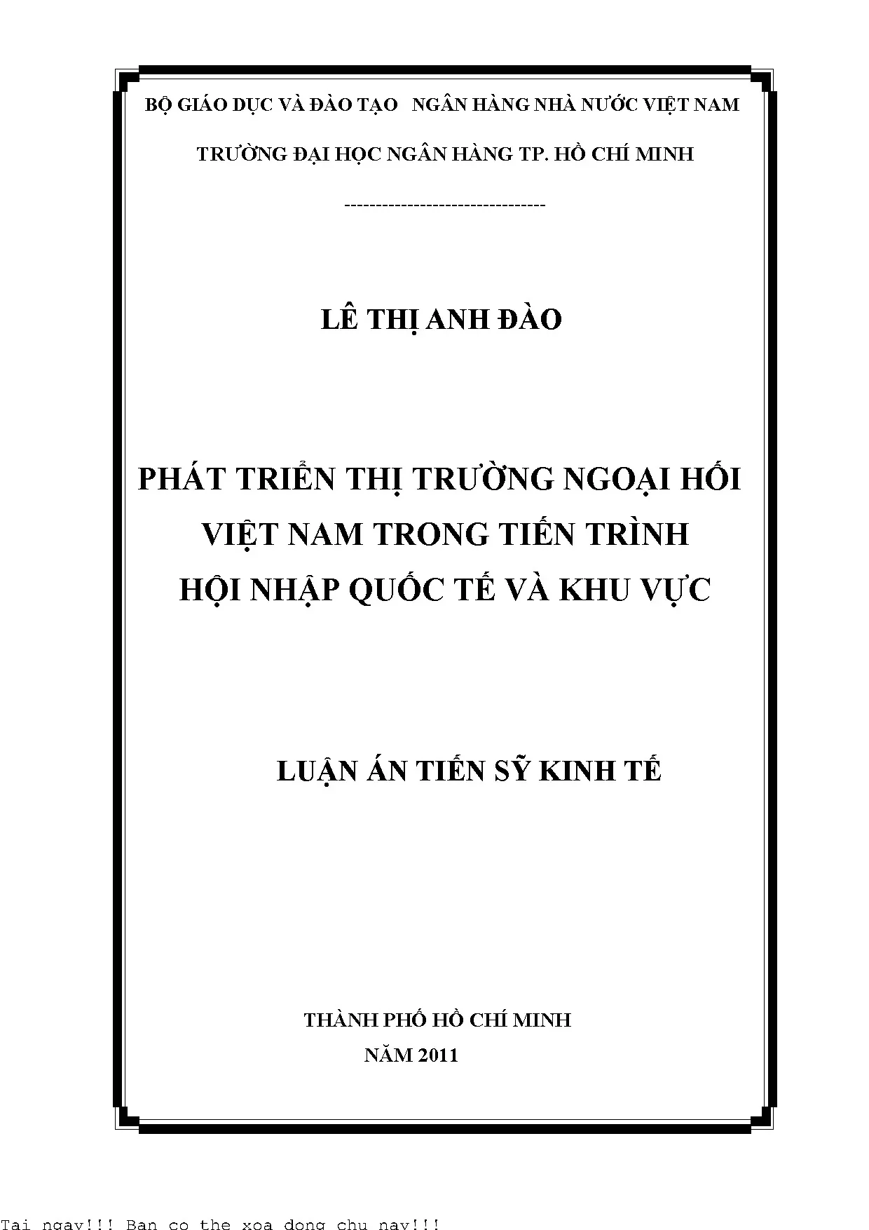 Phát triển thị trường ngoại hối Việt Nam trong hội nhập quốc tế