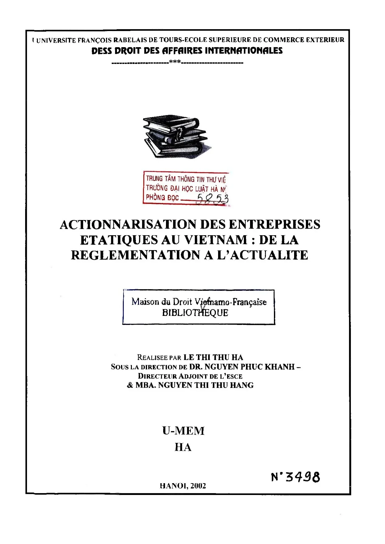 Actionnarisation Doanh nghiệp Nhà nước Việt Nam: Từ Luật đến Thực tế