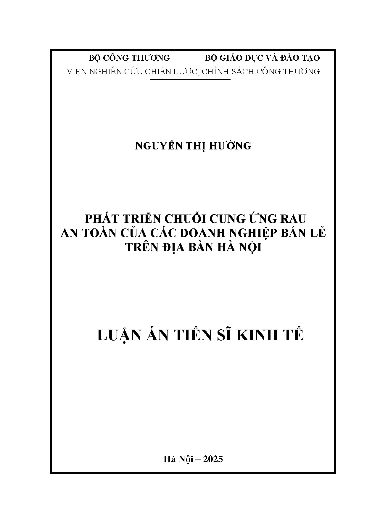 Phát triển chuỗi cung ứng rau an toàn của các doanh nghiệp bán lẻ