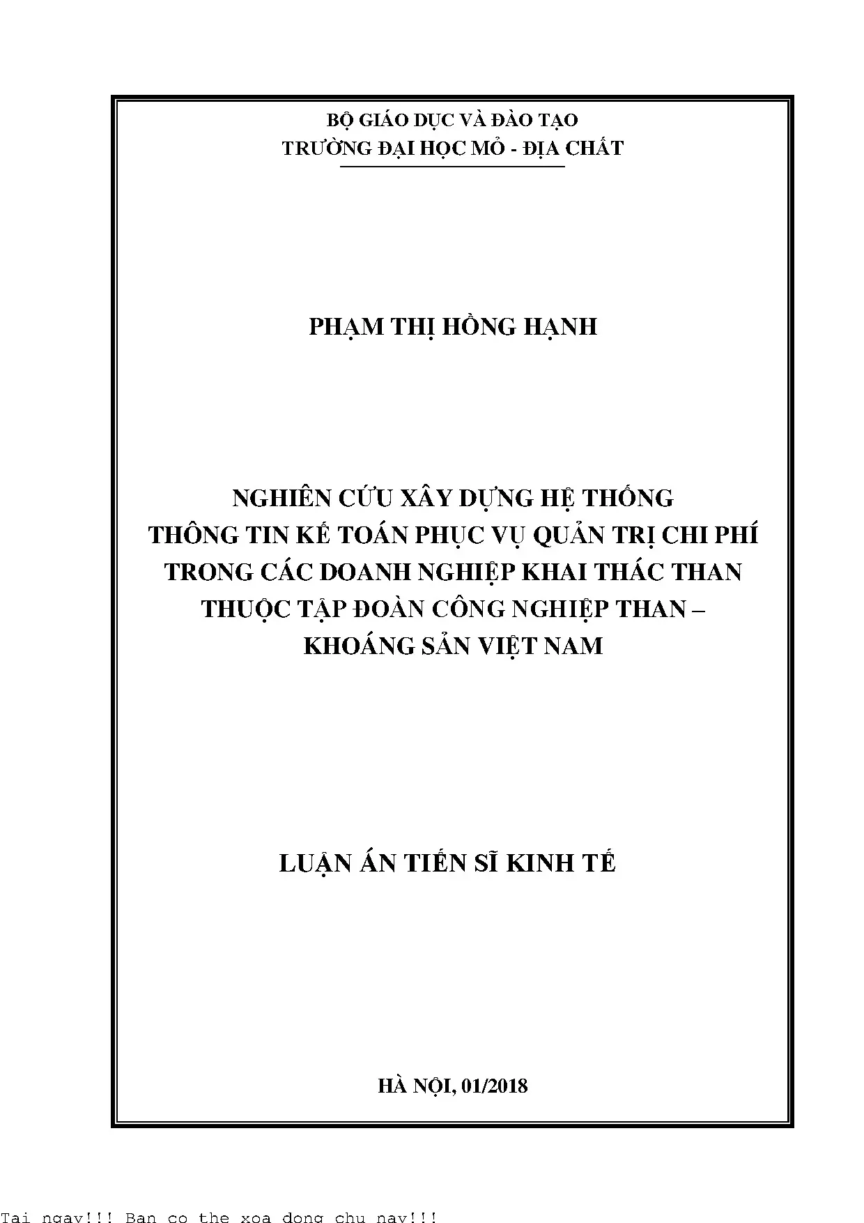 Nghiên cứu xây dựng hệ thống thông tin kế toán