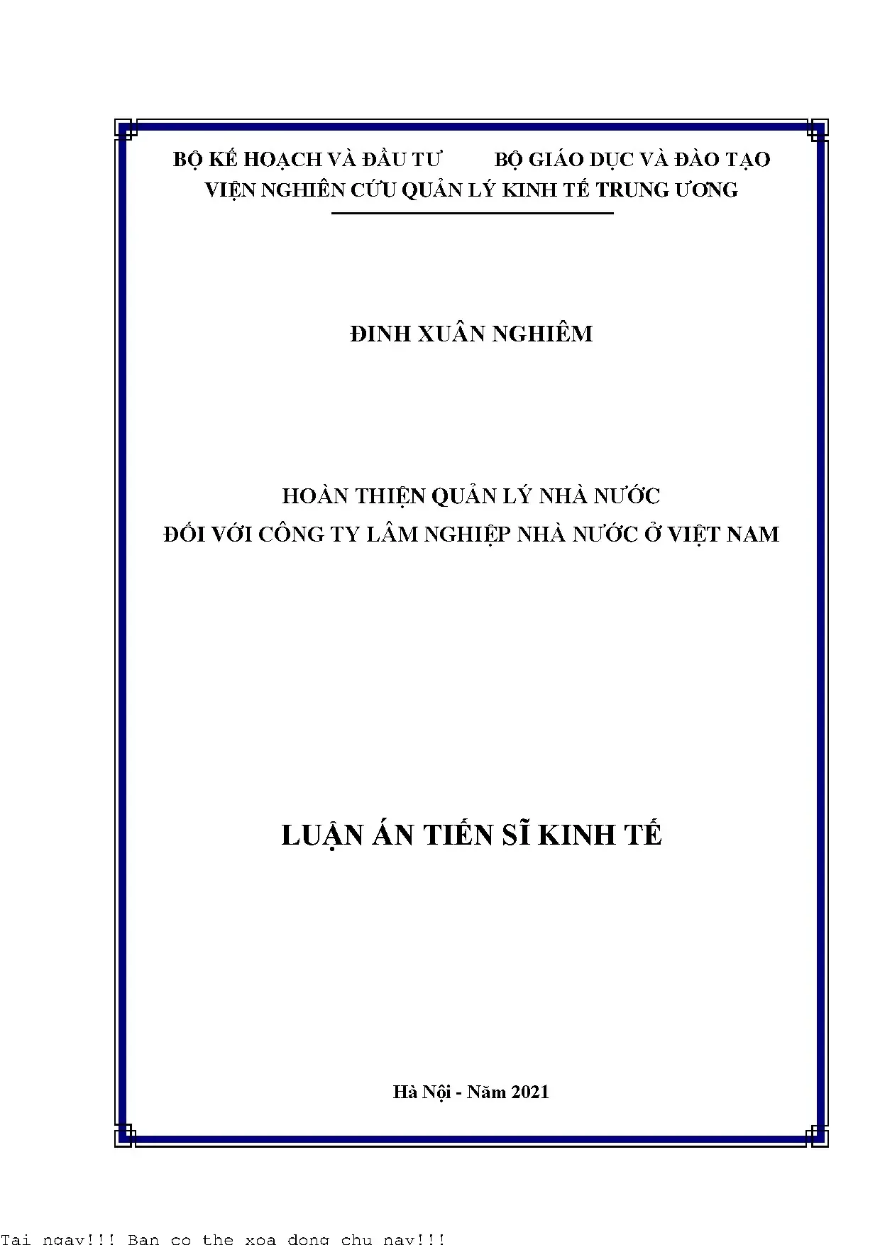 Hoàn thiện quản lý nhà nước đối với công ty la
