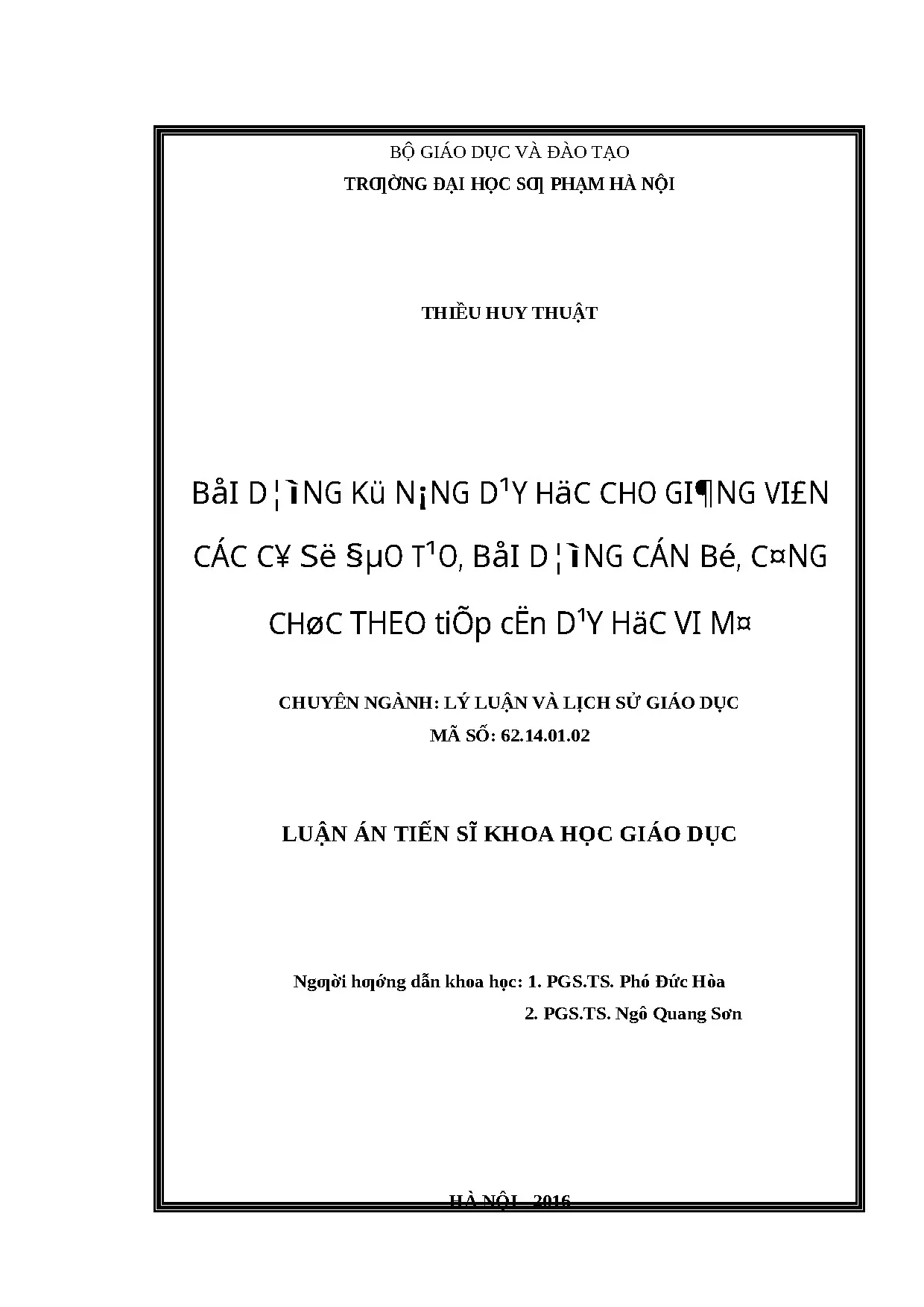 Bồi dưỡng kỹ năng dạy học vi mô cho giảng viên