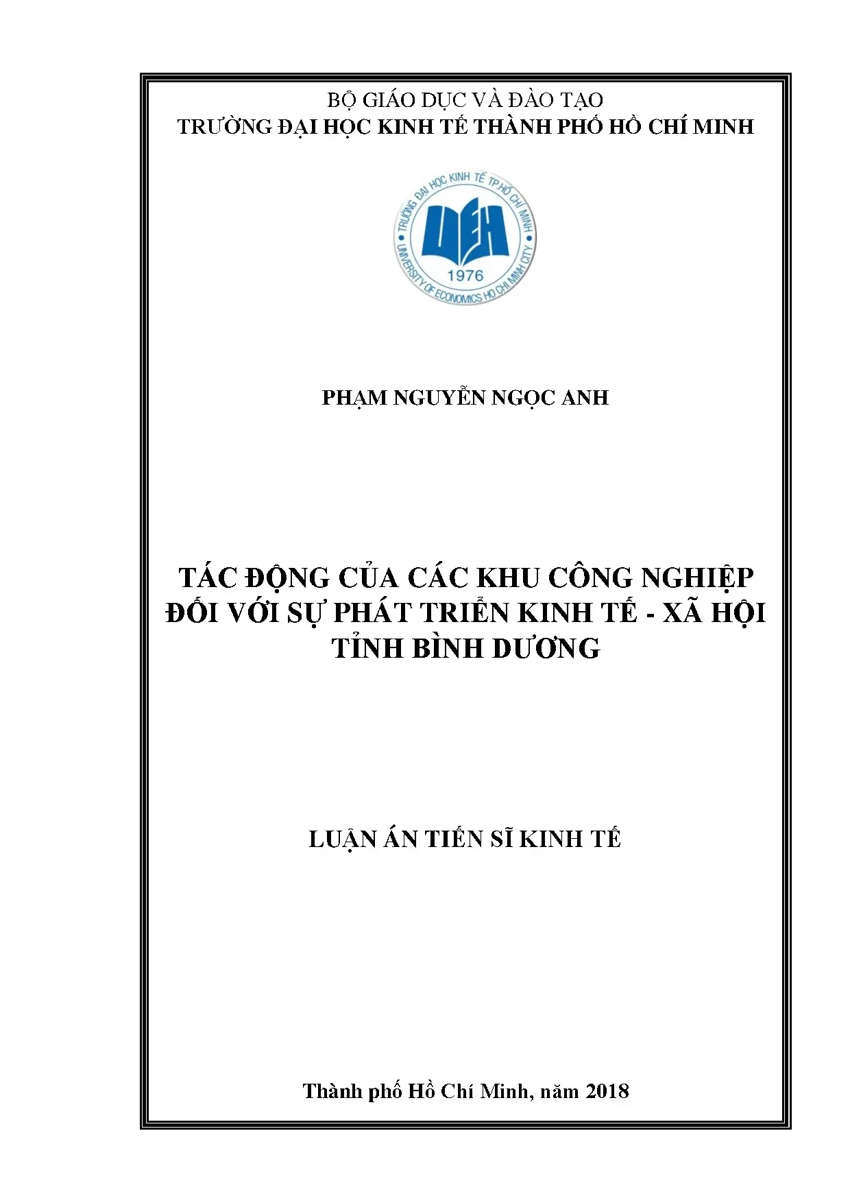 Tác động của các khu công nghiệp đối với sự ph