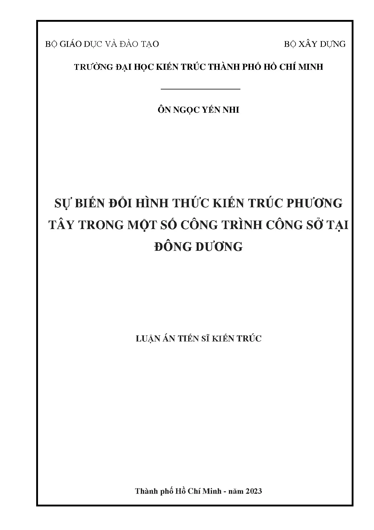 Biến đổi kiến trúc công sở phương Tây tại Đông Dương