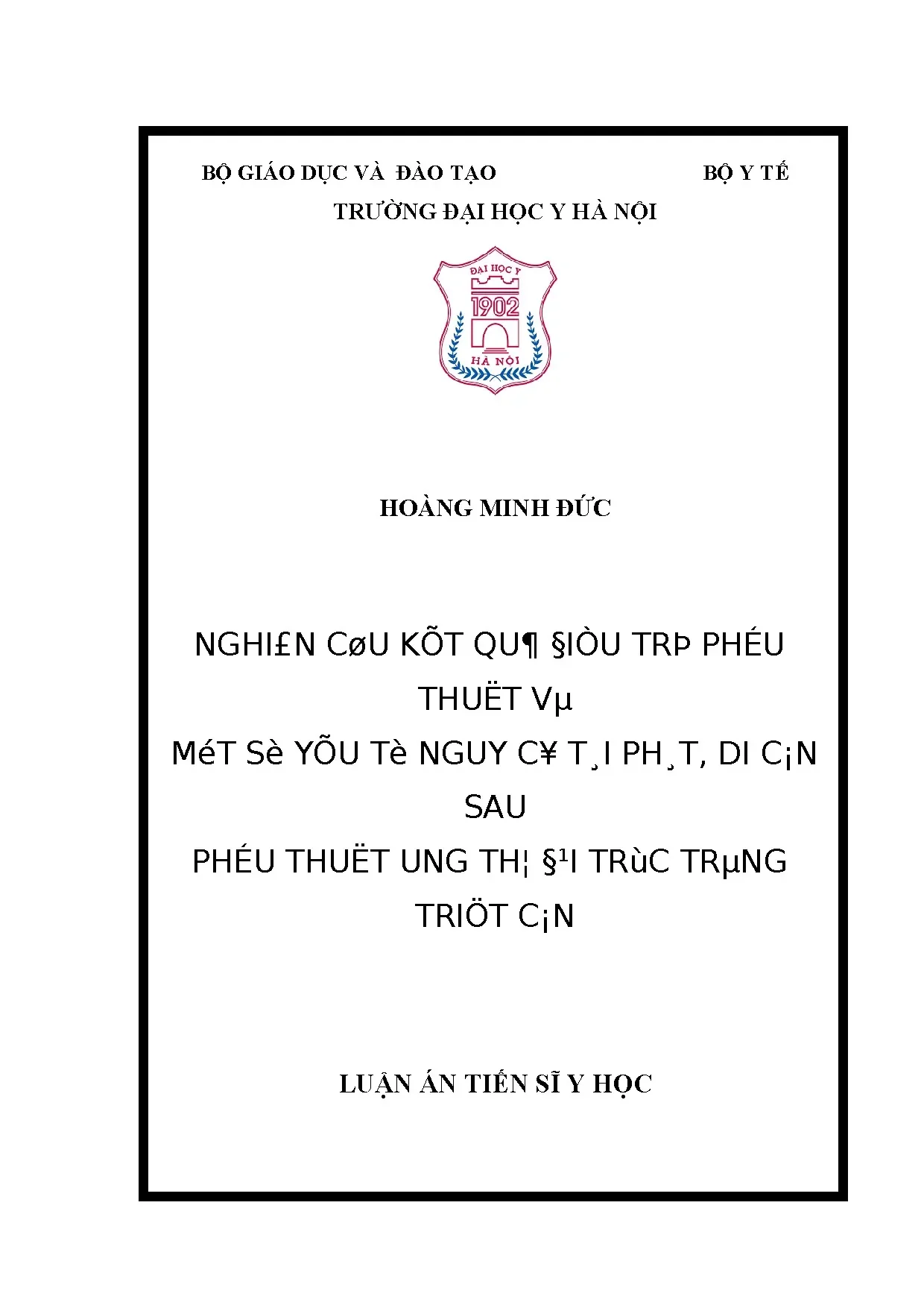 Kết quả phẫu thuật ung thư đại trực tràng tái phát và yếu tố nguy cơ