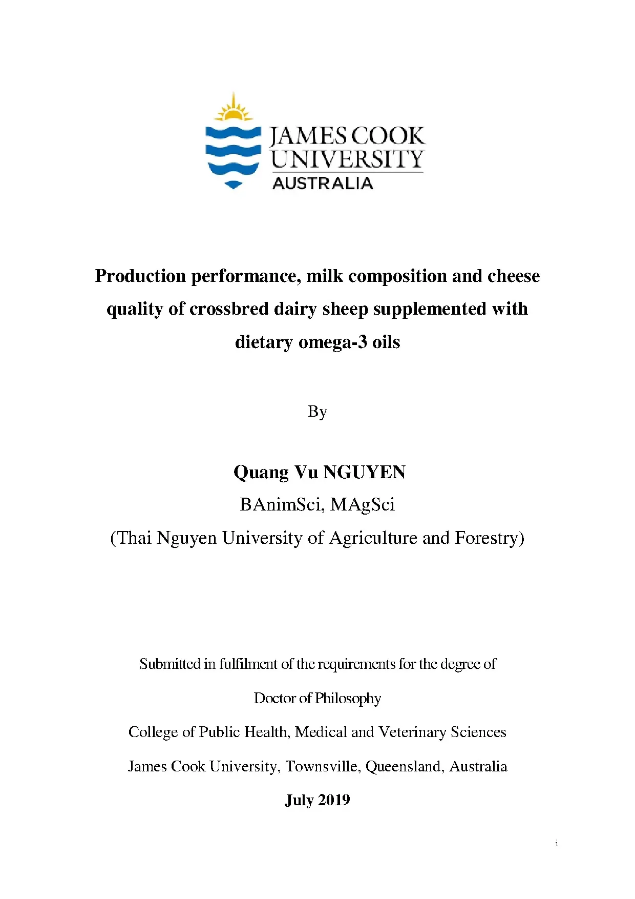 Production performance milk composition and cheese quality o