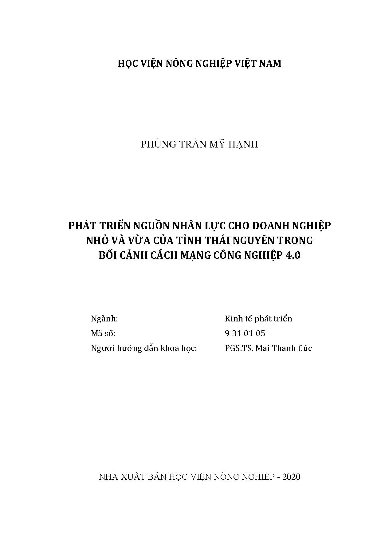 Nghiên cứu sử dụng đất nông nghiệp huyện Mai Sơn, tỉnh Sơn La