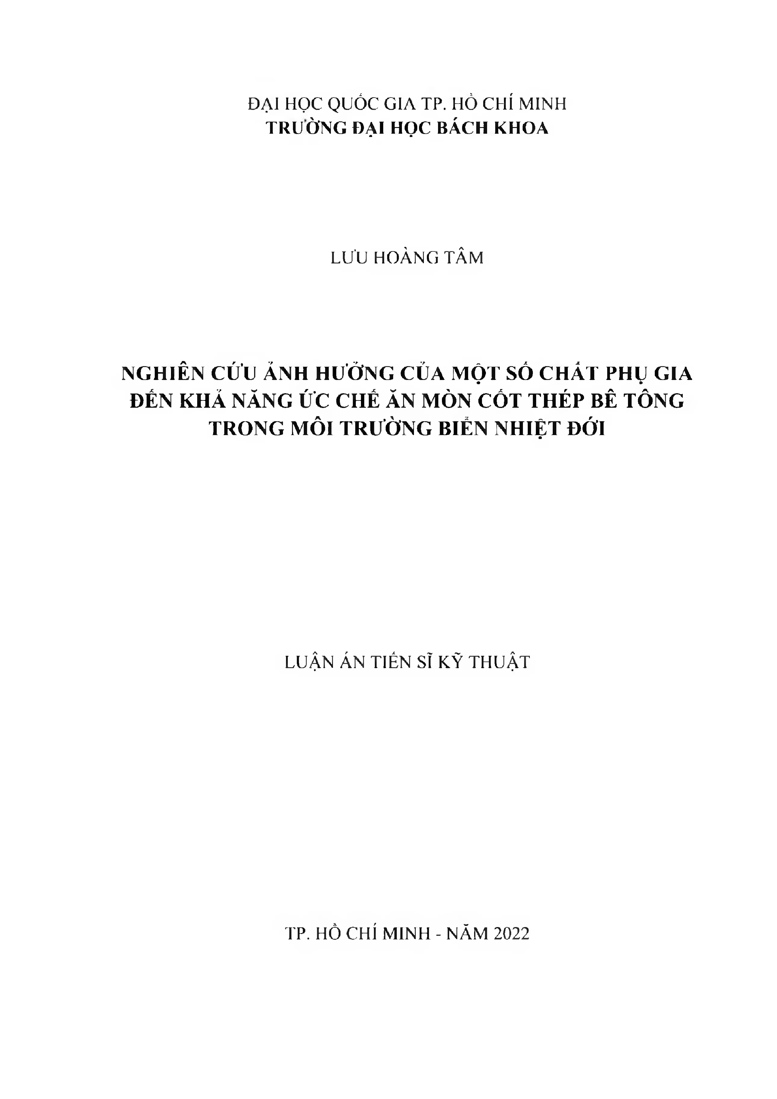Nghiên cứu ảnh hưởng của một số chất phụ gia đến khả năng ức